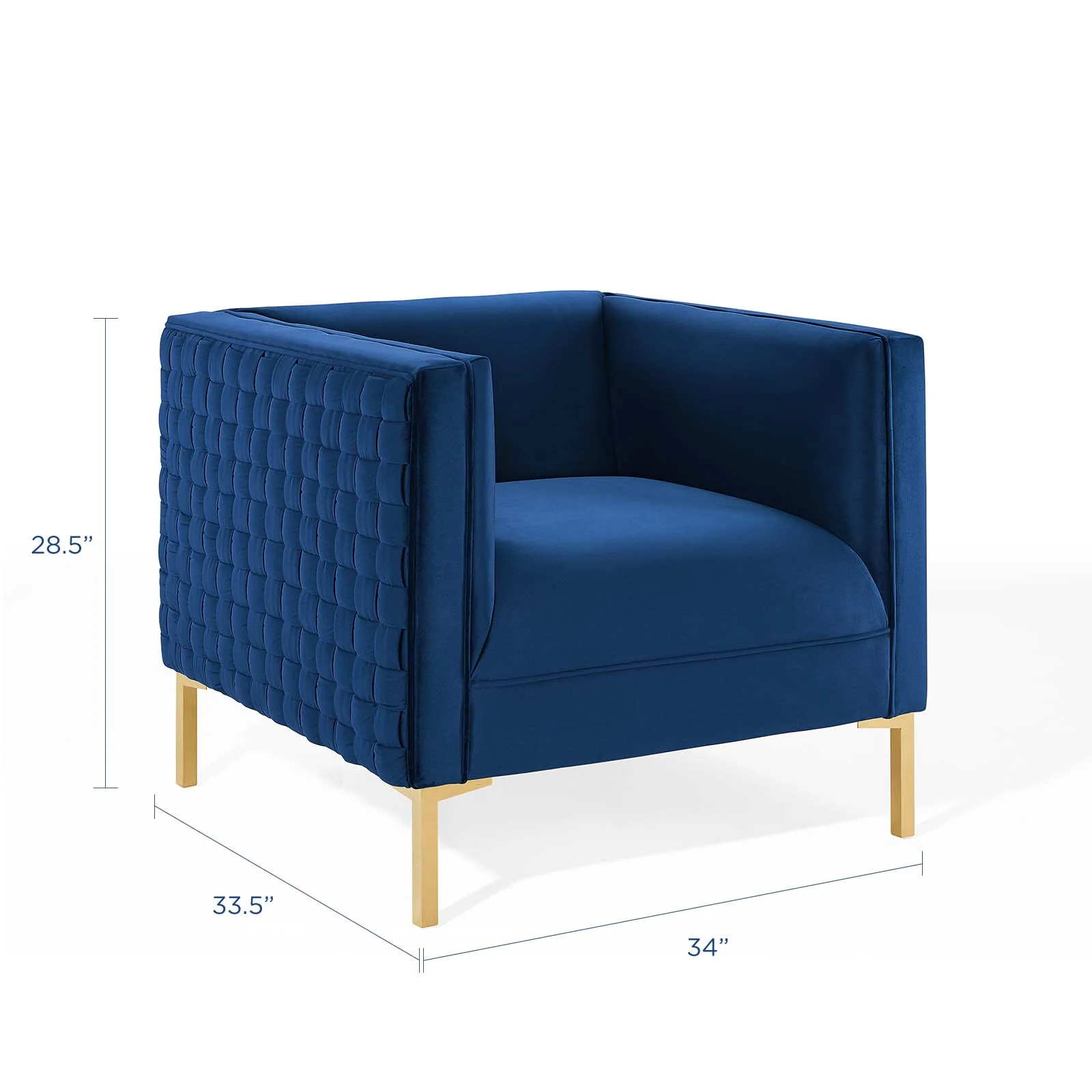Resonate Performance Velvet Armchair By Modway - EEI-3916 - Image 3