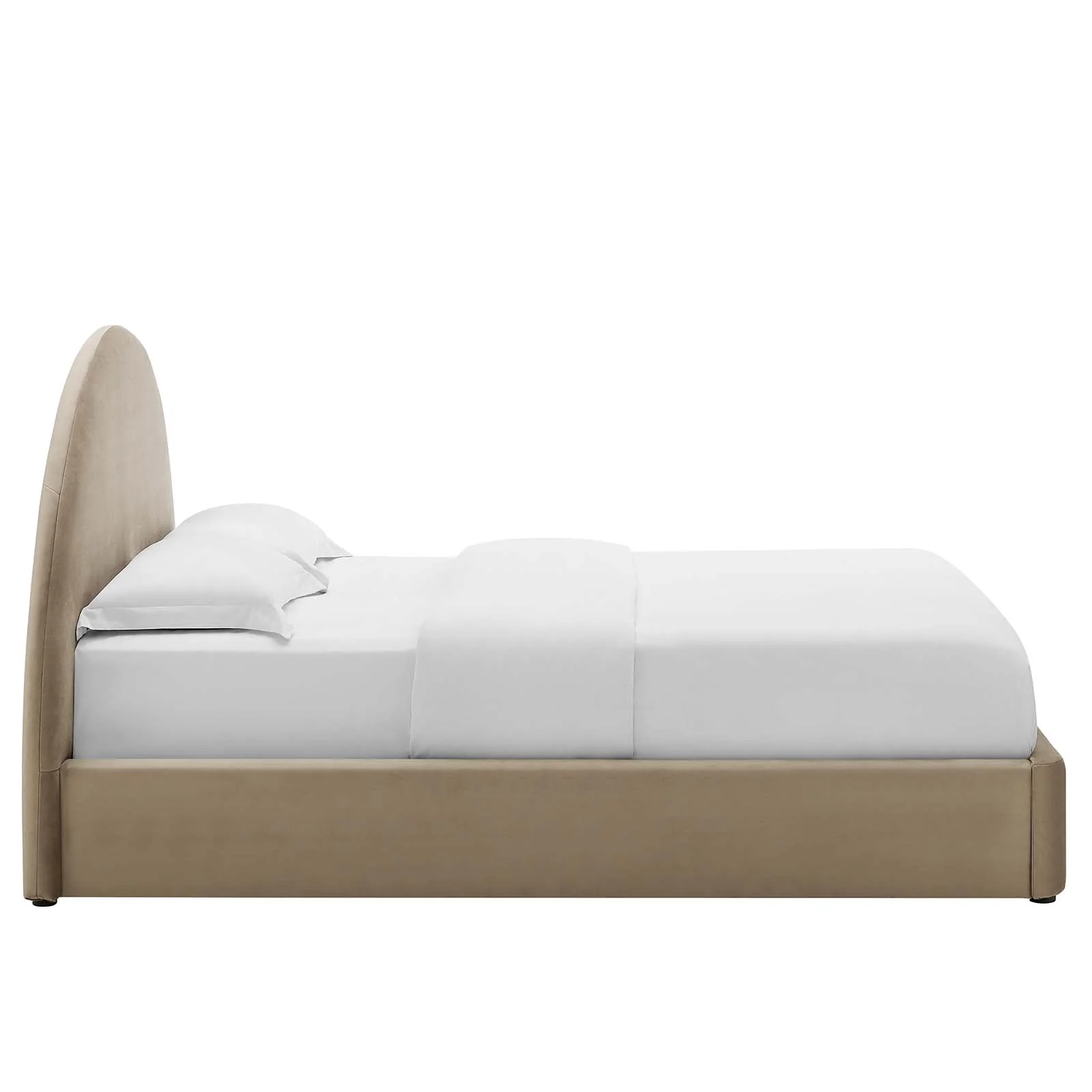 Resort Performance Velvet Arched Round King Platform Bed By Modway - MOD-7135 - Image 11