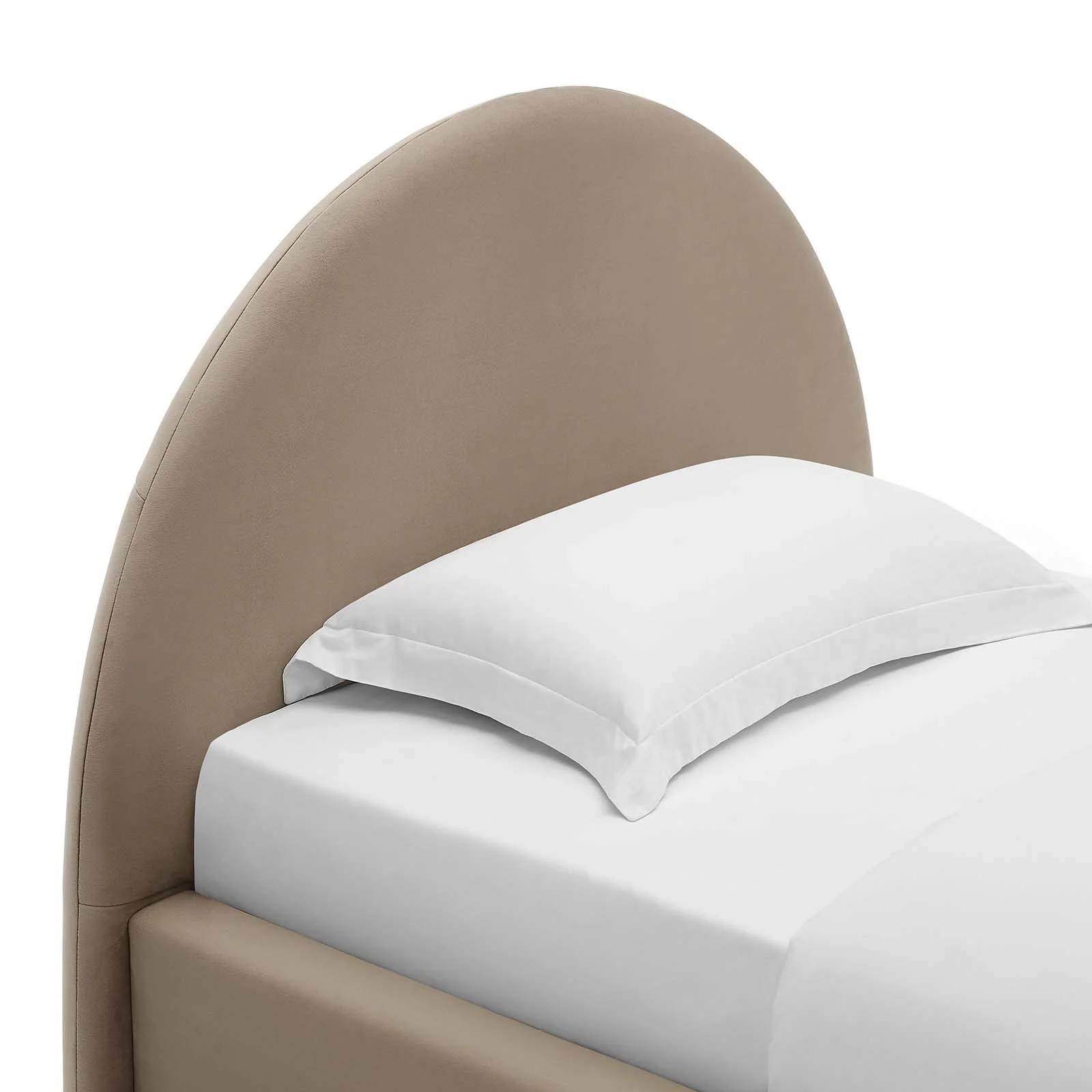 Resort Performance Velvet Arched Round Twin Platform Bed By Modway - MOD-7129 - Image 13