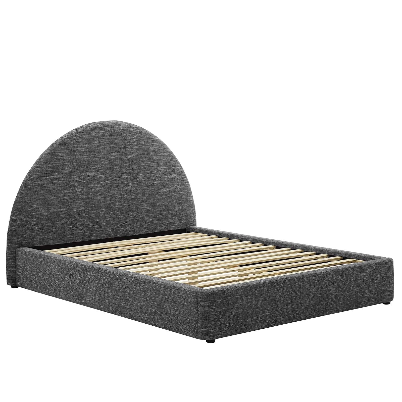 Resort Upholstered Fabric Arched Round King Platform Bed By Modway - MOD-7134 - Image 18