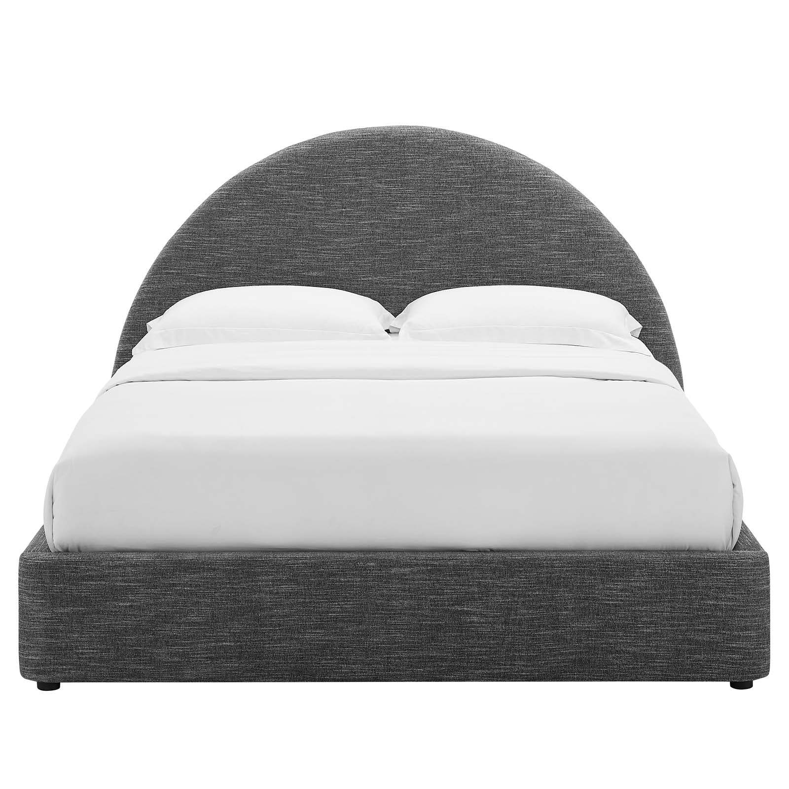Resort Upholstered Fabric Arched Round King Platform Bed By Modway - MOD-7134 - Image 20