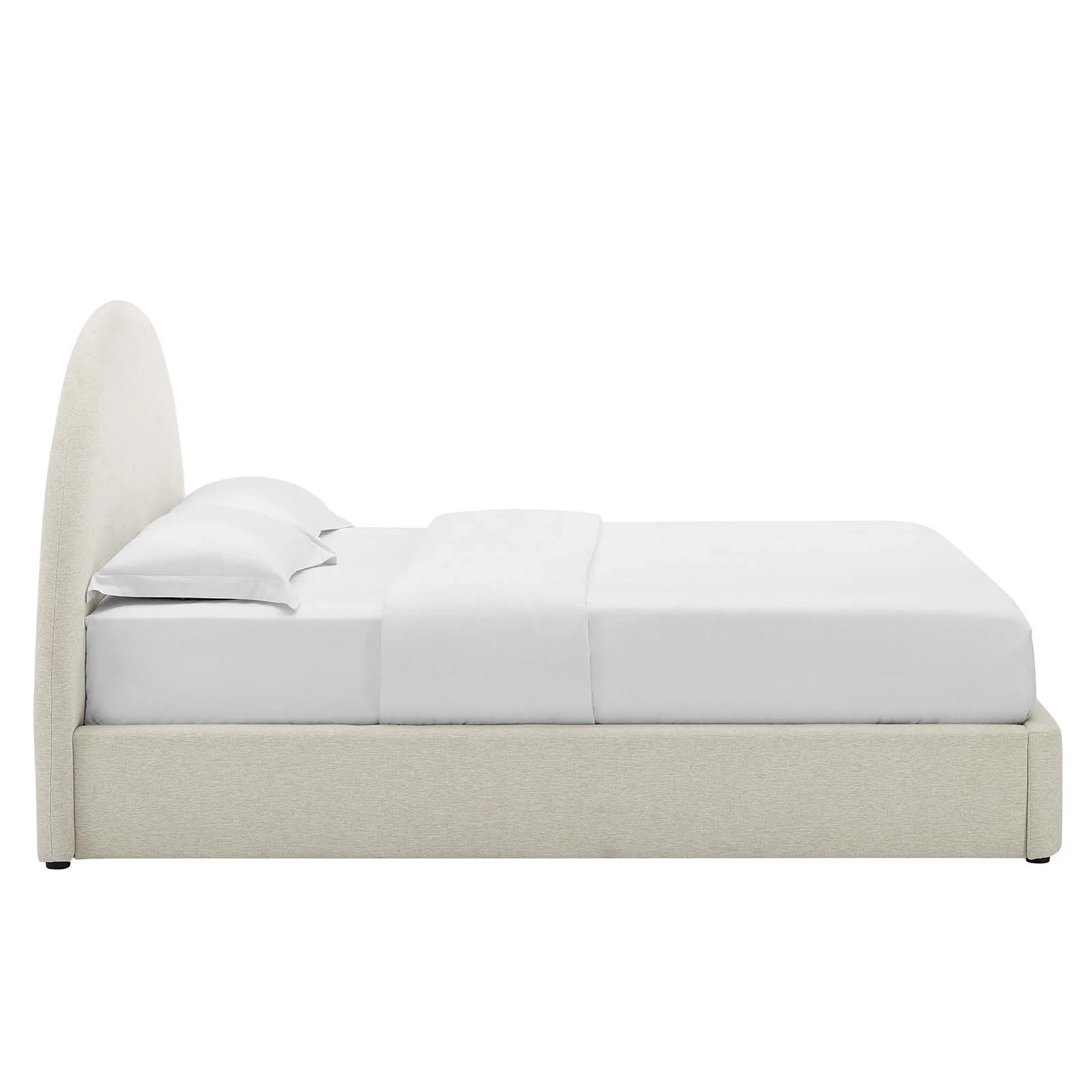 Resort Upholstered Fabric Arched Round King Platform Bed By Modway - MOD-7134 - Image 3