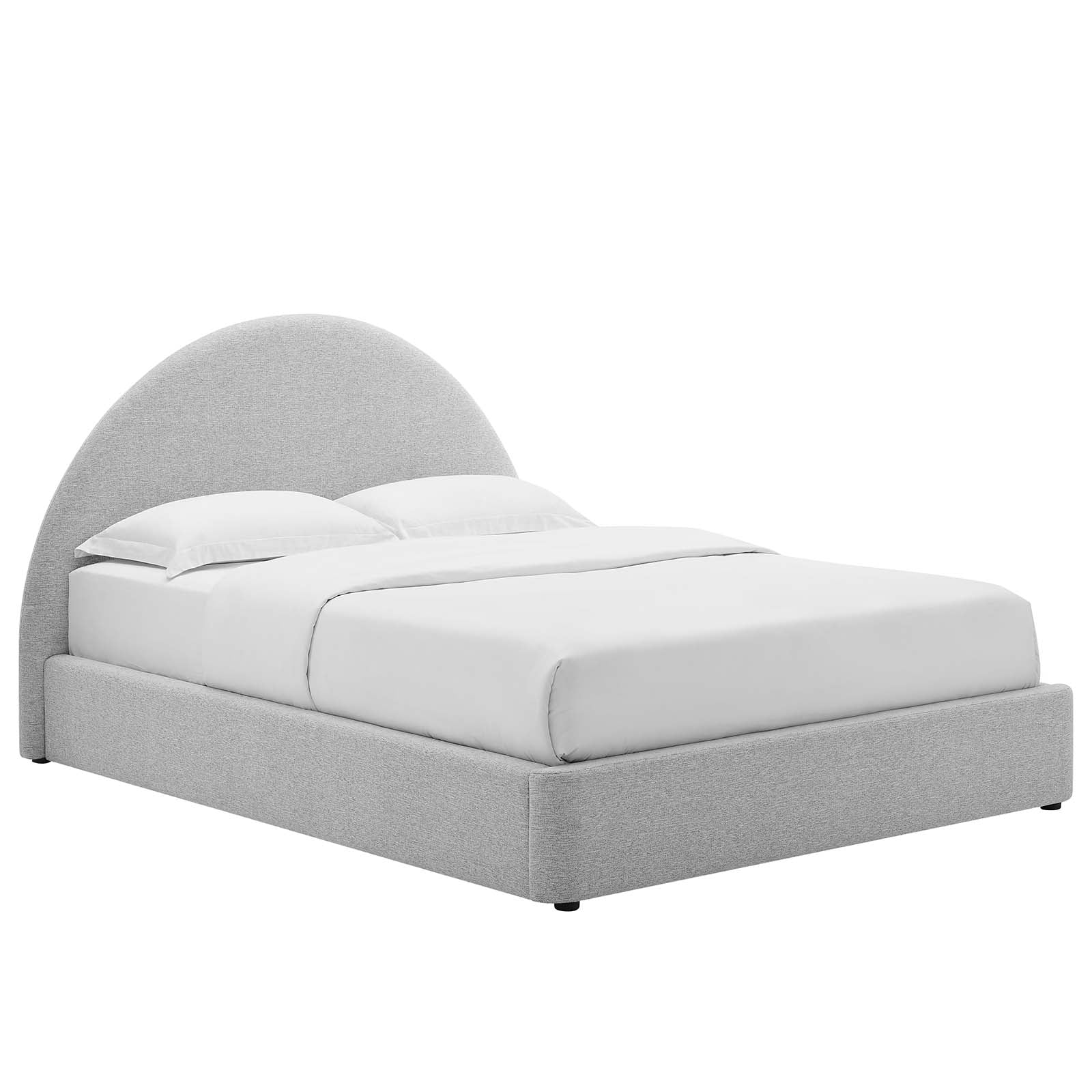Resort Upholstered Fabric Arched Round King Platform Bed By Modway - MOD-7134 - Image 9