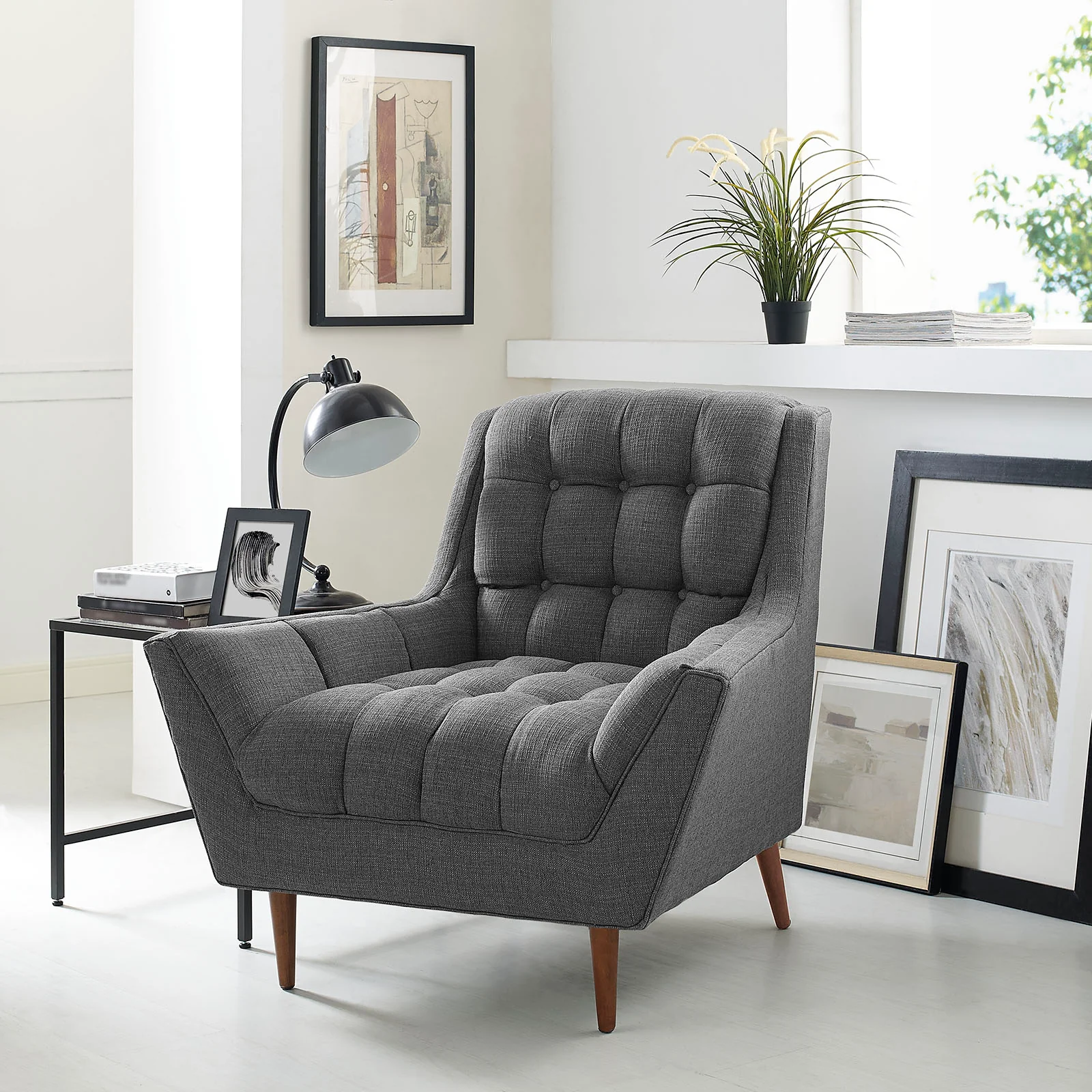 Response Upholstered Fabric Armchair By Modway - EEI-1786 - Image 11