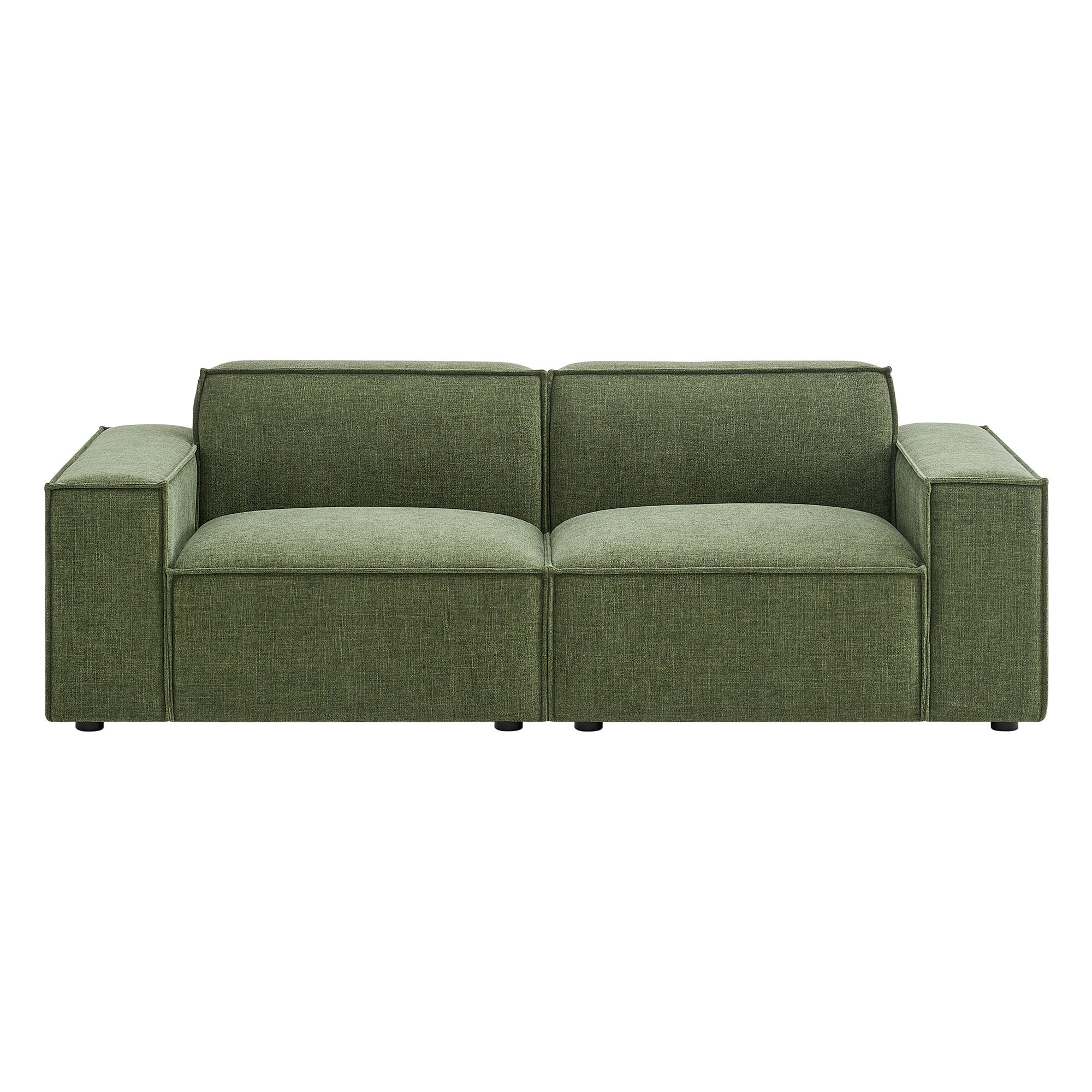 Restore 2-Piece Performance Fabric Upholstered Modular Loveseat by Modway - Image 12