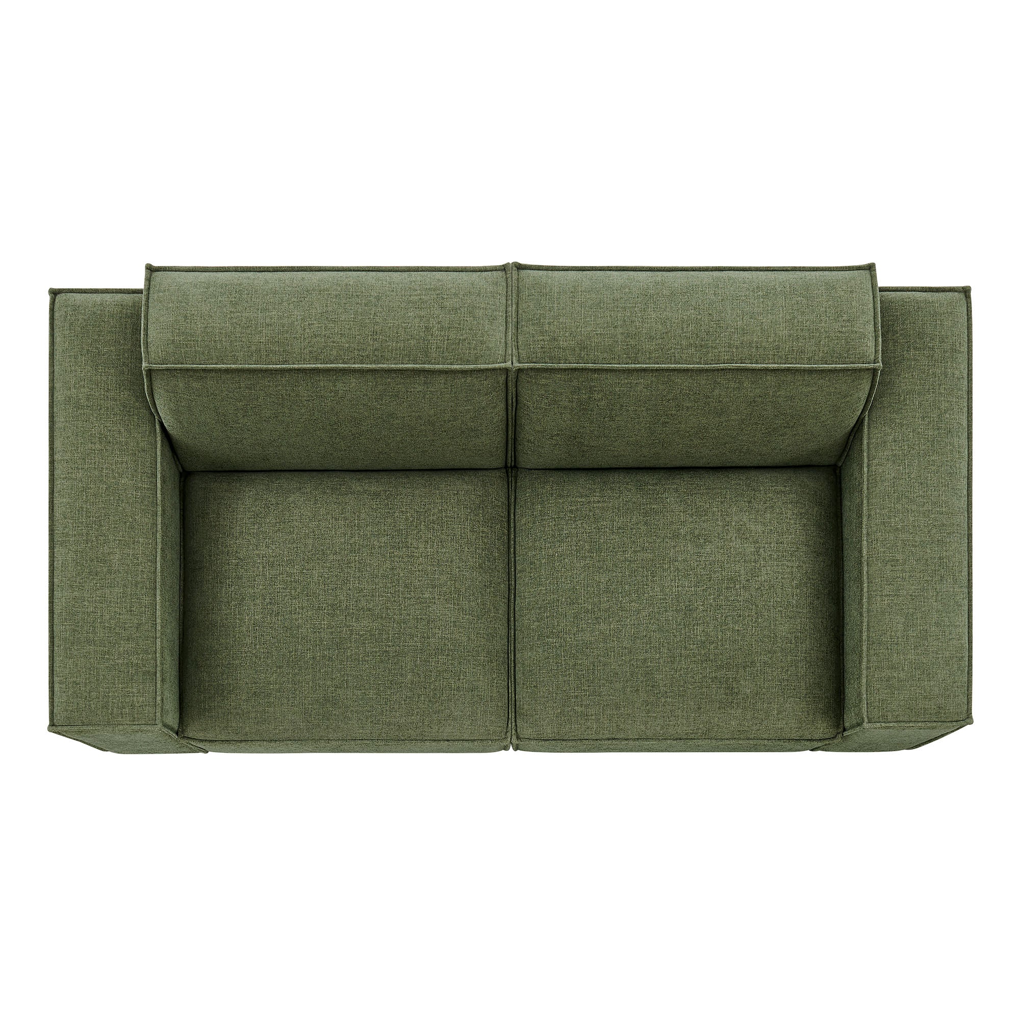 Restore 2-Piece Performance Fabric Upholstered Modular Loveseat by Modway - Image 13