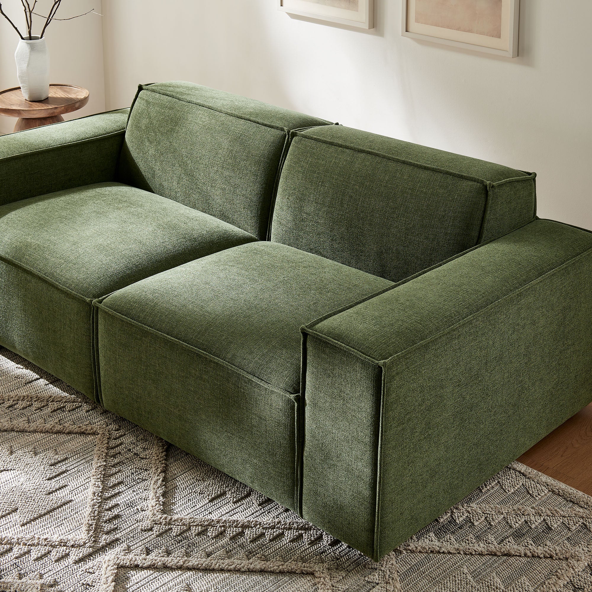 Restore 2-Piece Performance Fabric Upholstered Modular Loveseat by Modway - Image 15