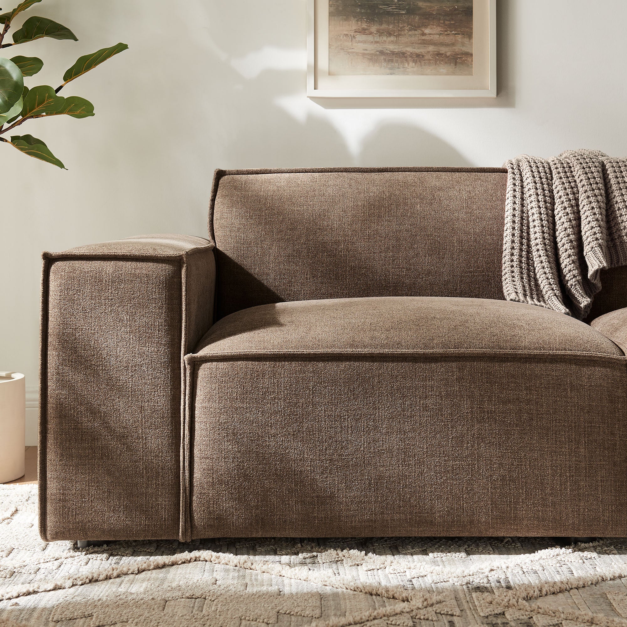 Restore 2-Piece Performance Fabric Upholstered Modular Loveseat by Modway - Image 24