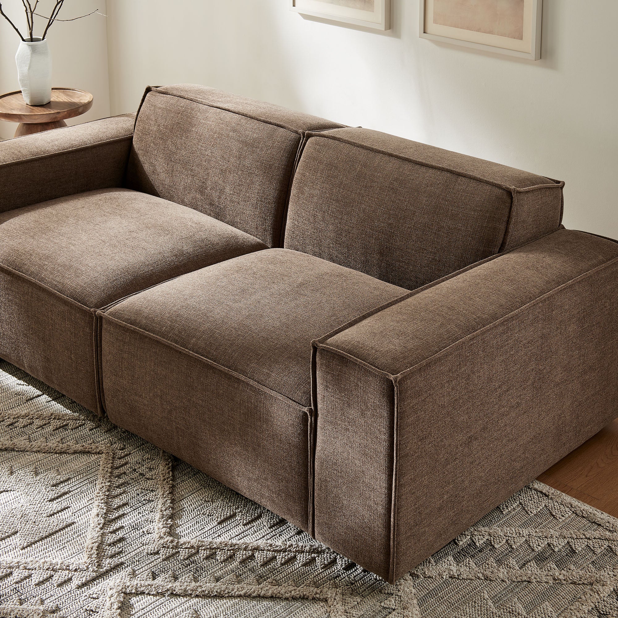 Restore 2-Piece Performance Fabric Upholstered Modular Loveseat by Modway - Image 25