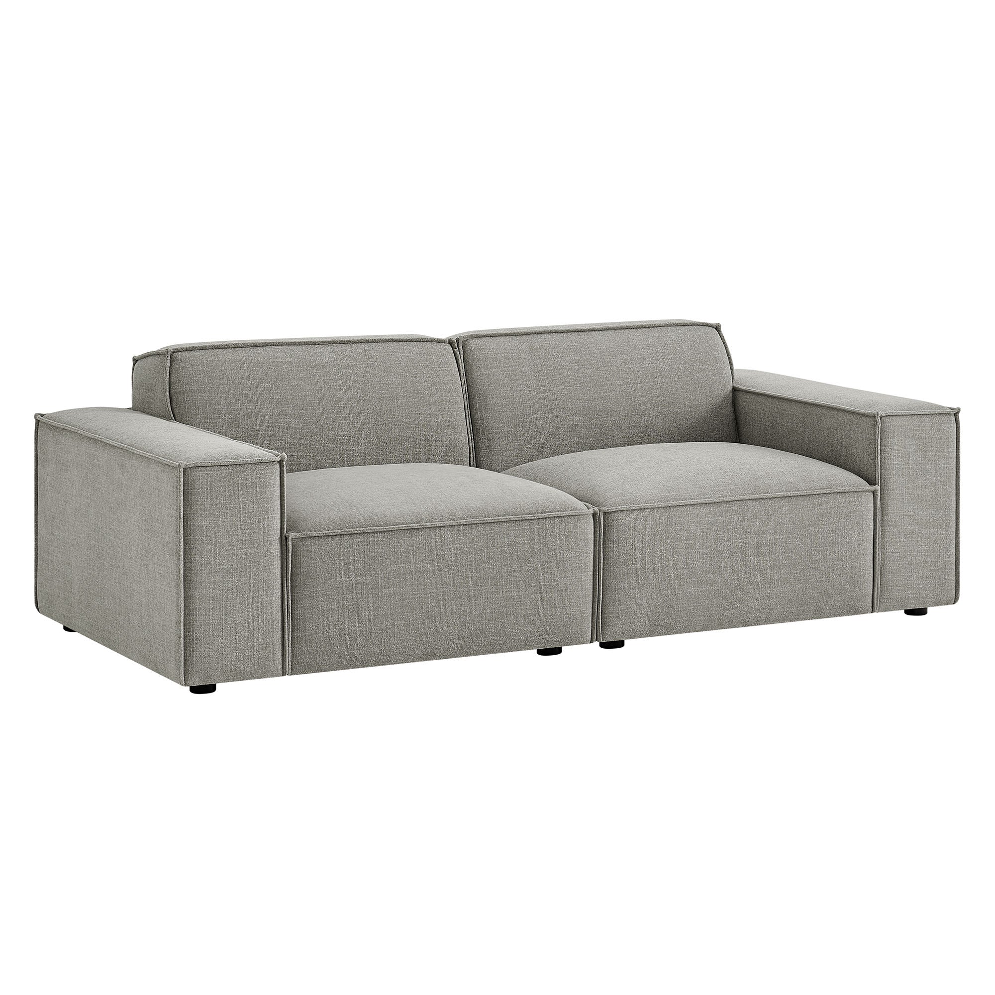 Restore 2-Piece Performance Fabric Upholstered Modular Loveseat by Modway - Image 31