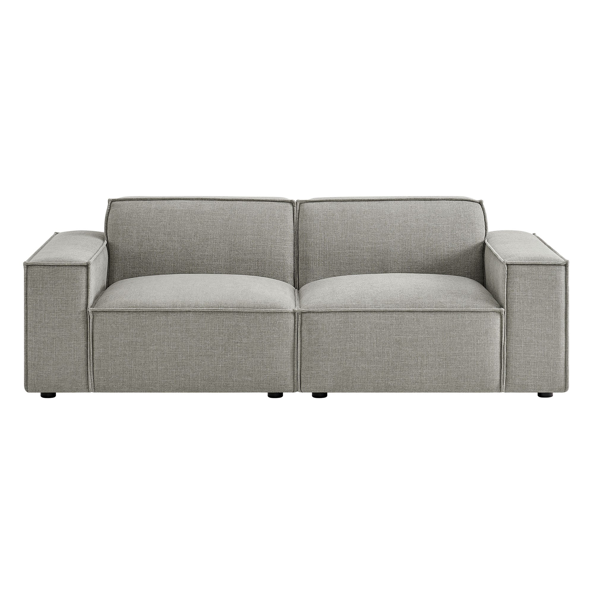Restore 2-Piece Performance Fabric Upholstered Modular Loveseat by Modway - Image 32