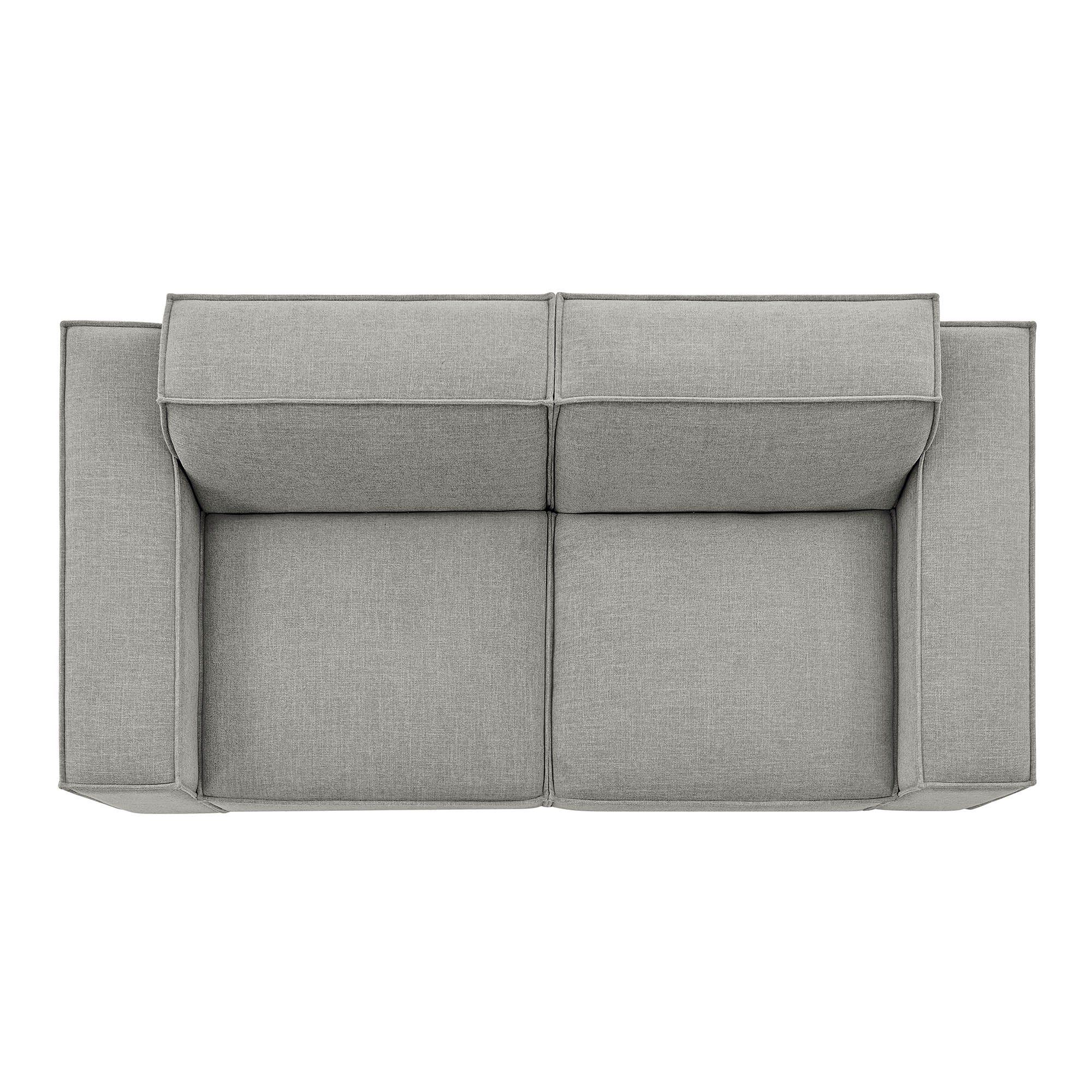 Restore 2-Piece Performance Fabric Upholstered Modular Loveseat by Modway - Image 33