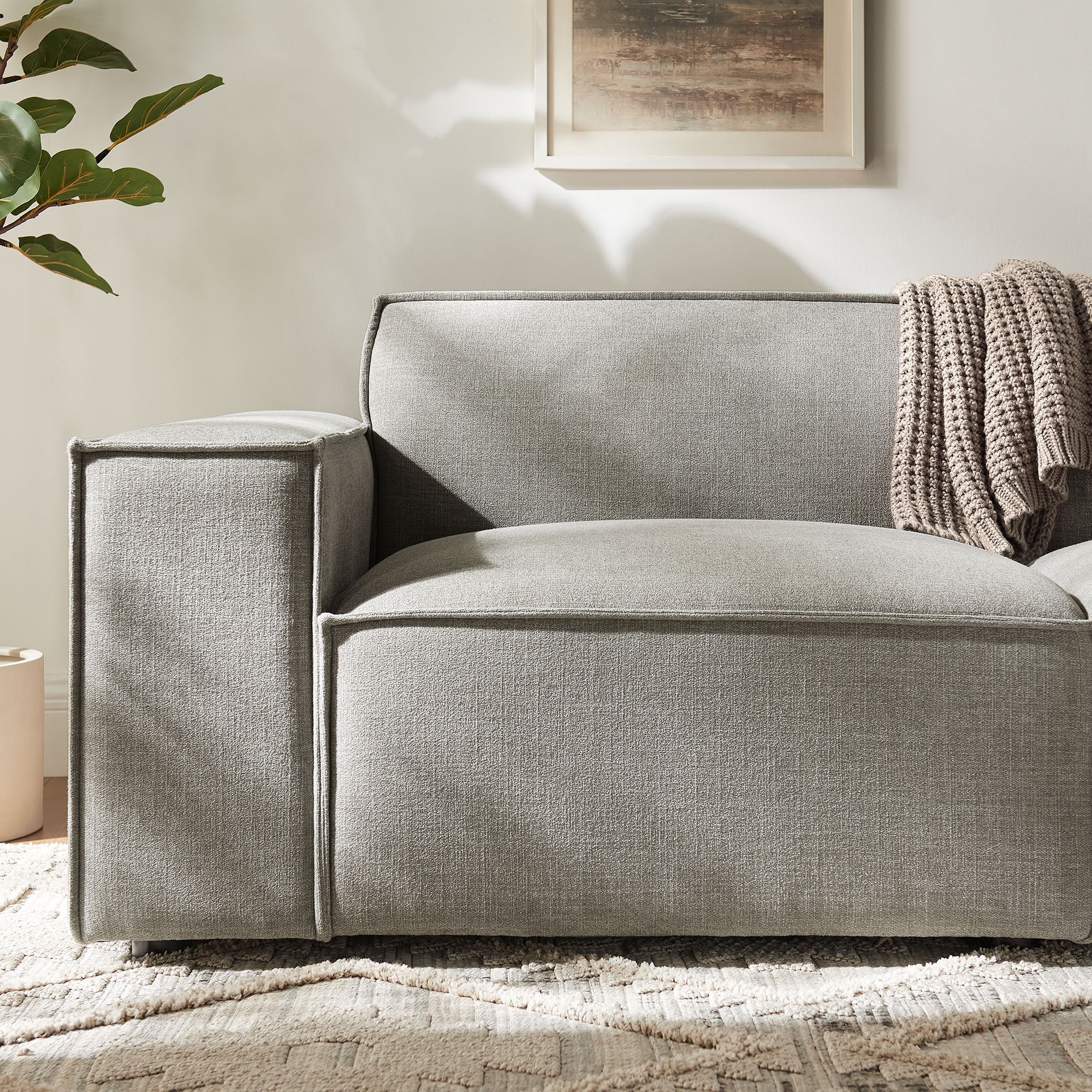 Restore 2-Piece Performance Fabric Upholstered Modular Loveseat by Modway - Image 34