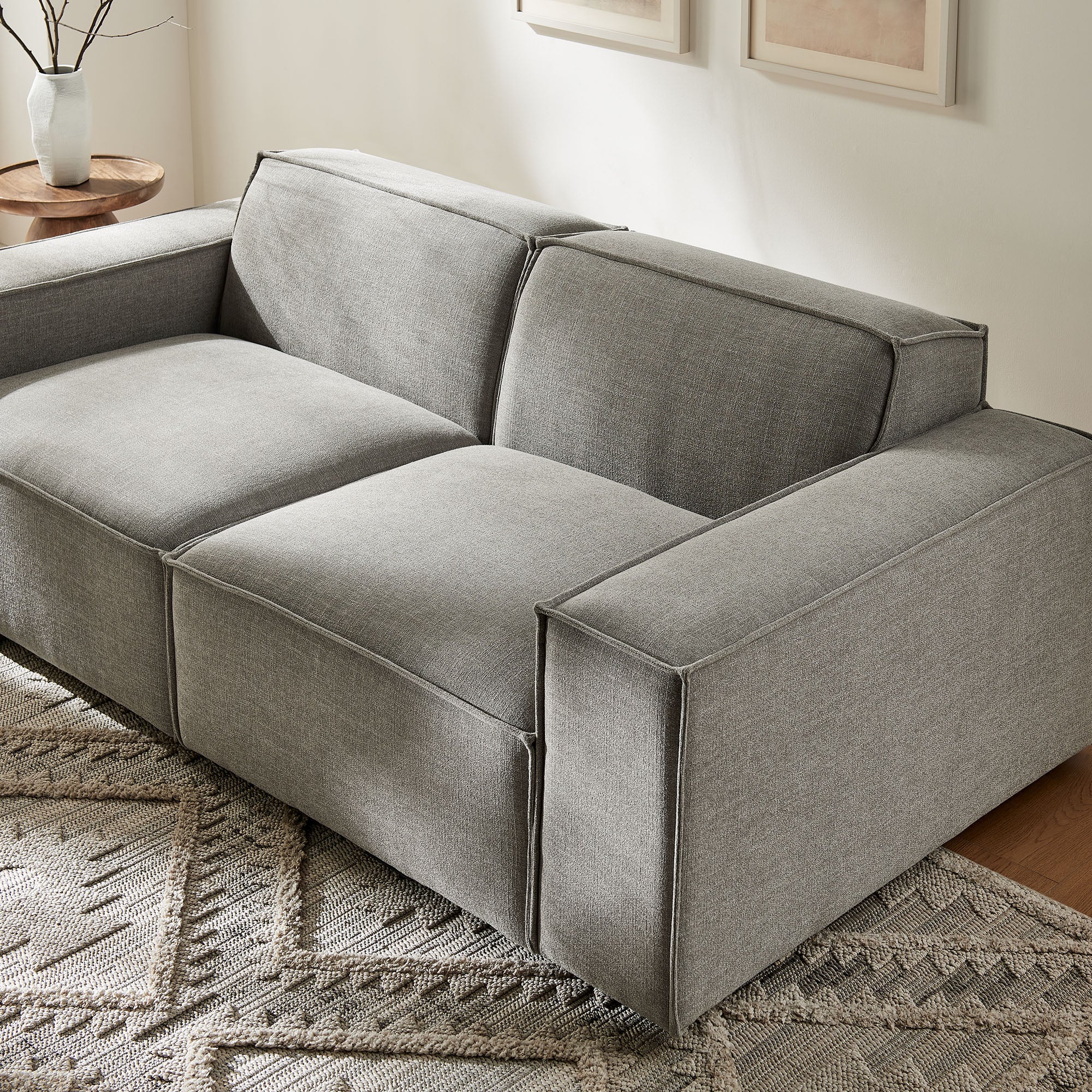 Restore 2-Piece Performance Fabric Upholstered Modular Loveseat by Modway - Image 35