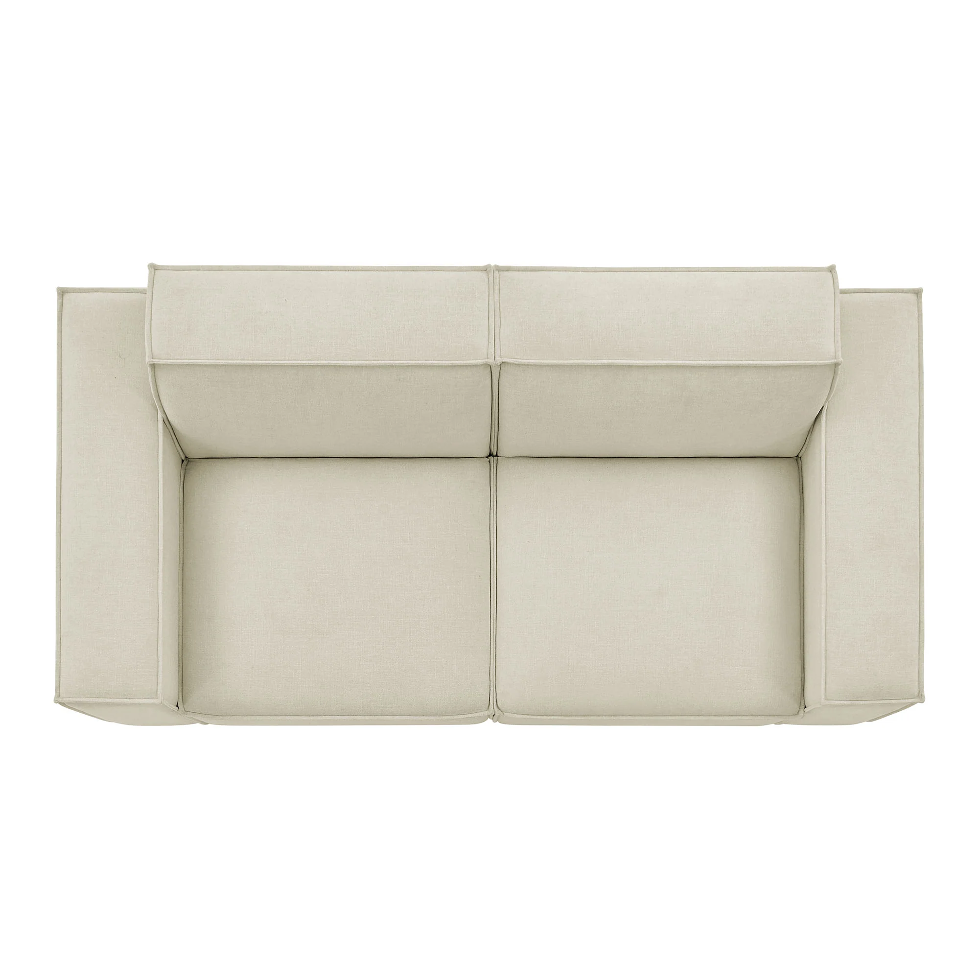 Restore 2-Piece Performance Fabric Upholstered Modular Loveseat by Modway - Image 4