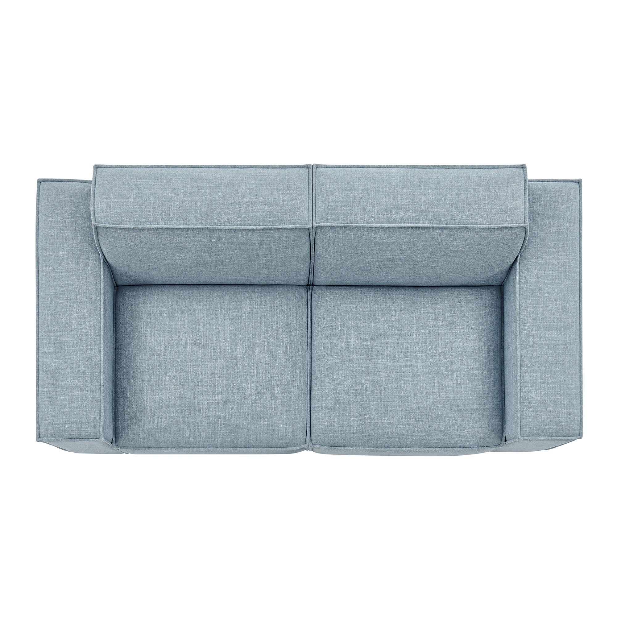 Restore 2-Piece Performance Fabric Upholstered Modular Loveseat by Modway - Image 43