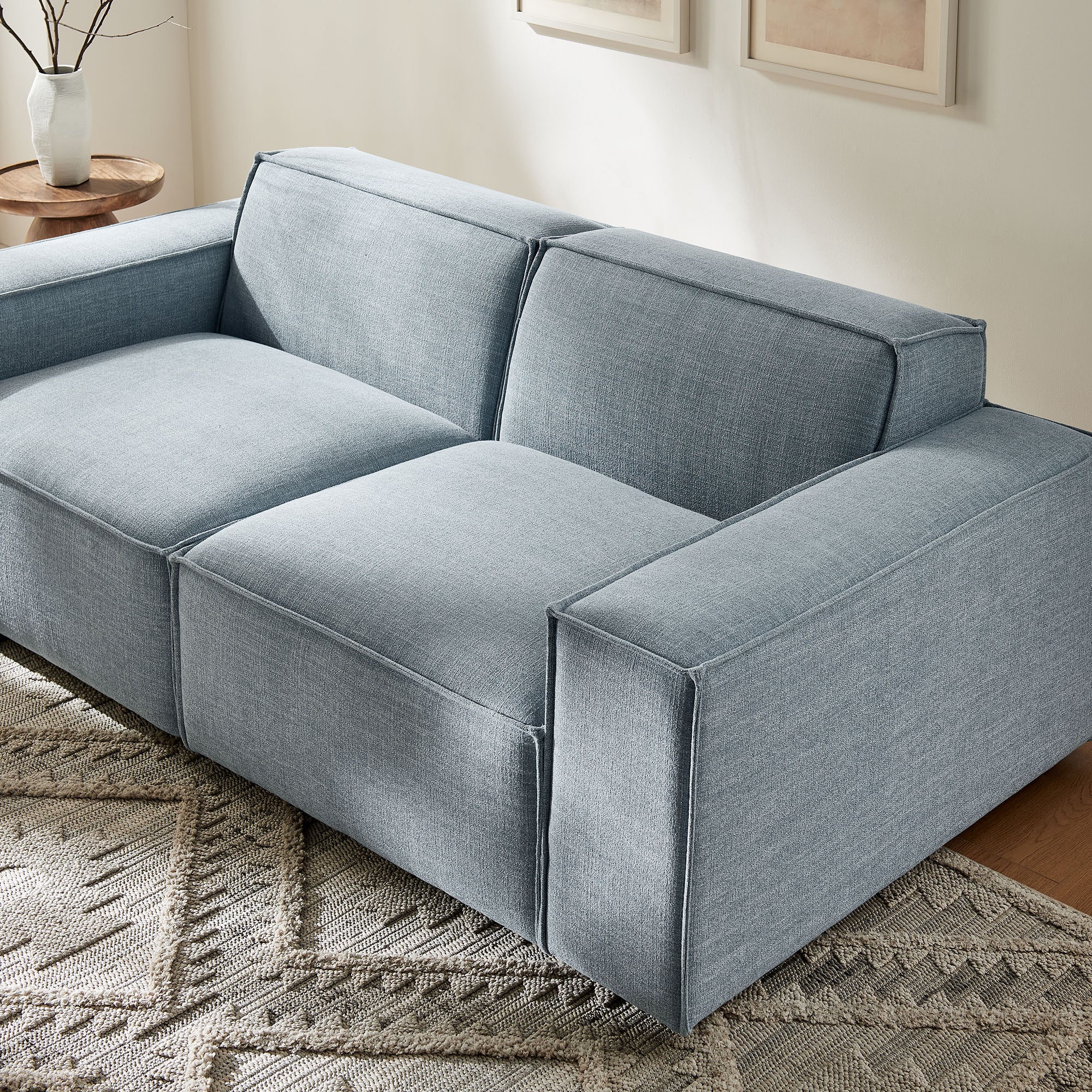Restore 2-Piece Performance Fabric Upholstered Modular Loveseat by Modway - Image 45