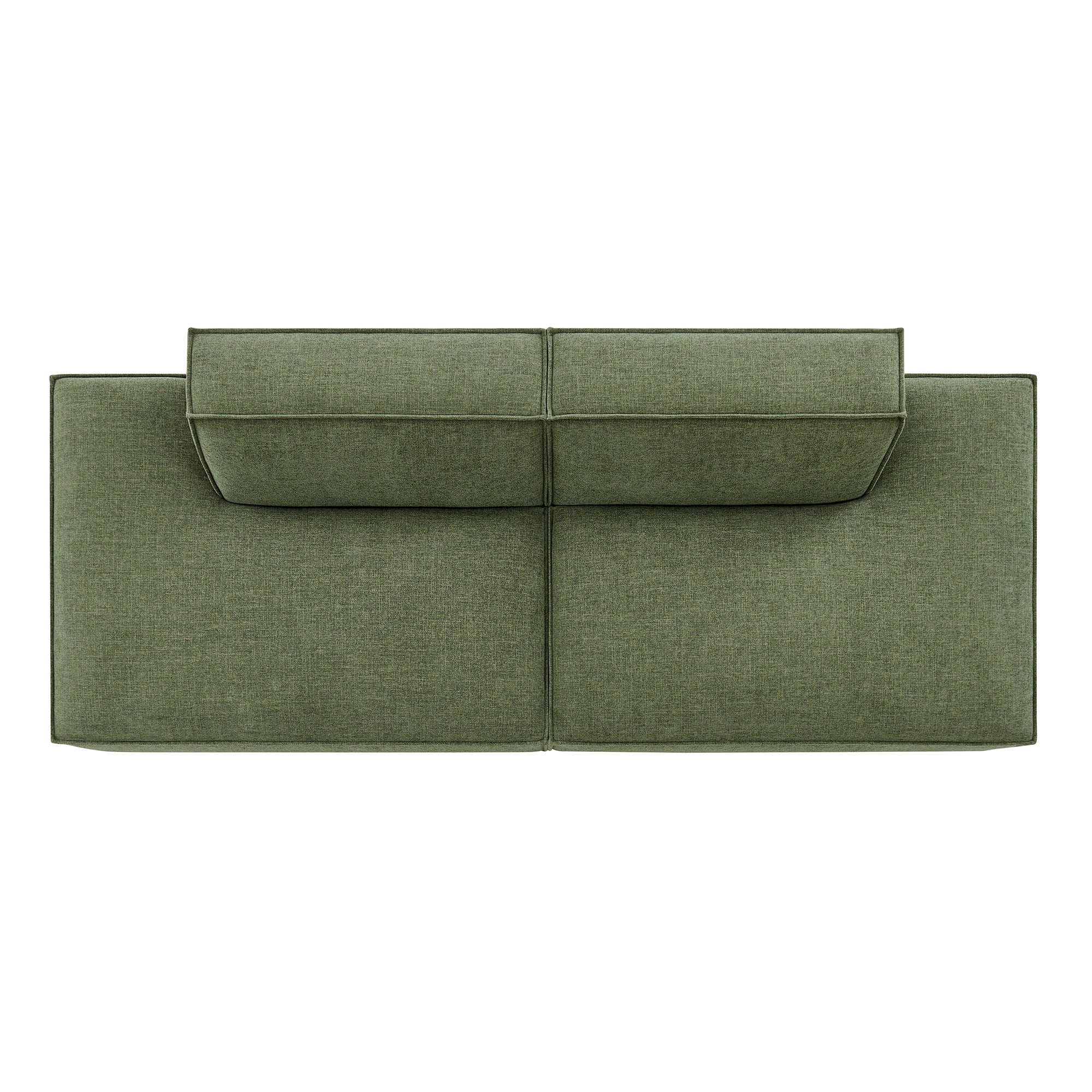 Restore 2-Piece Performance Fabric Upholstered Modular Loveseat by Modway - Image 13