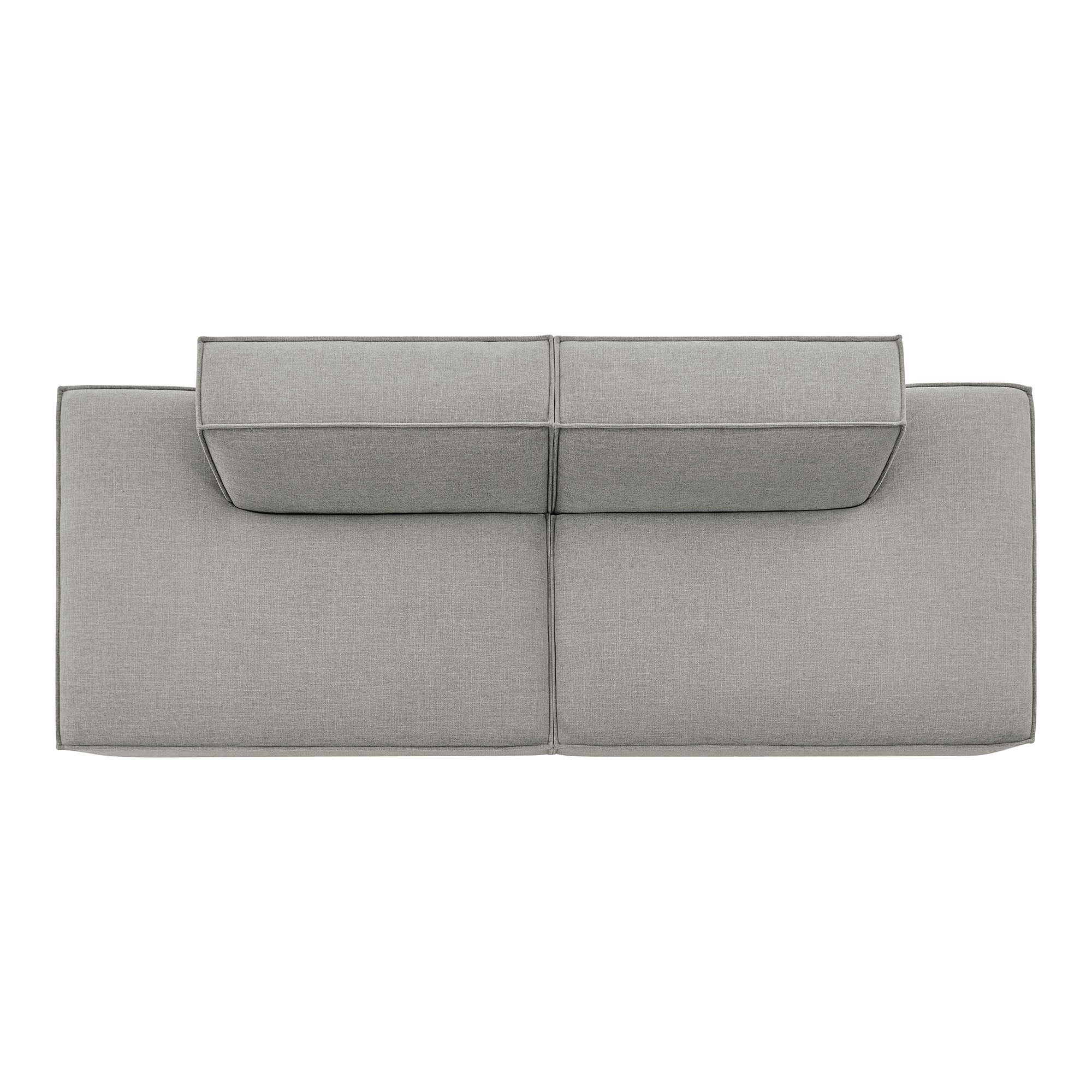 Restore 2-Piece Performance Fabric Upholstered Modular Loveseat by Modway - Image 33