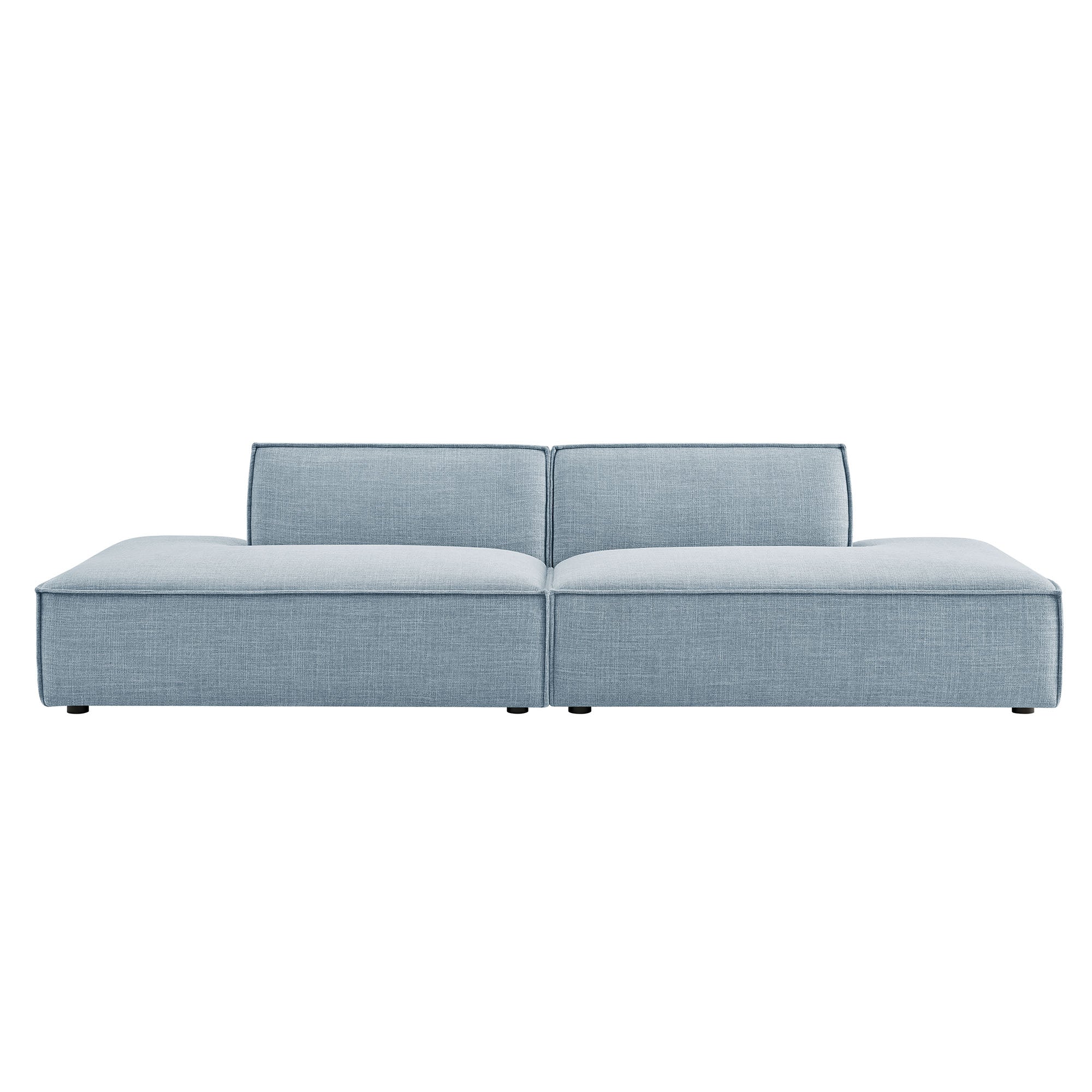 Restore 2-Piece Performance Fabric Upholstered Modular Loveseat by Modway - Image 42