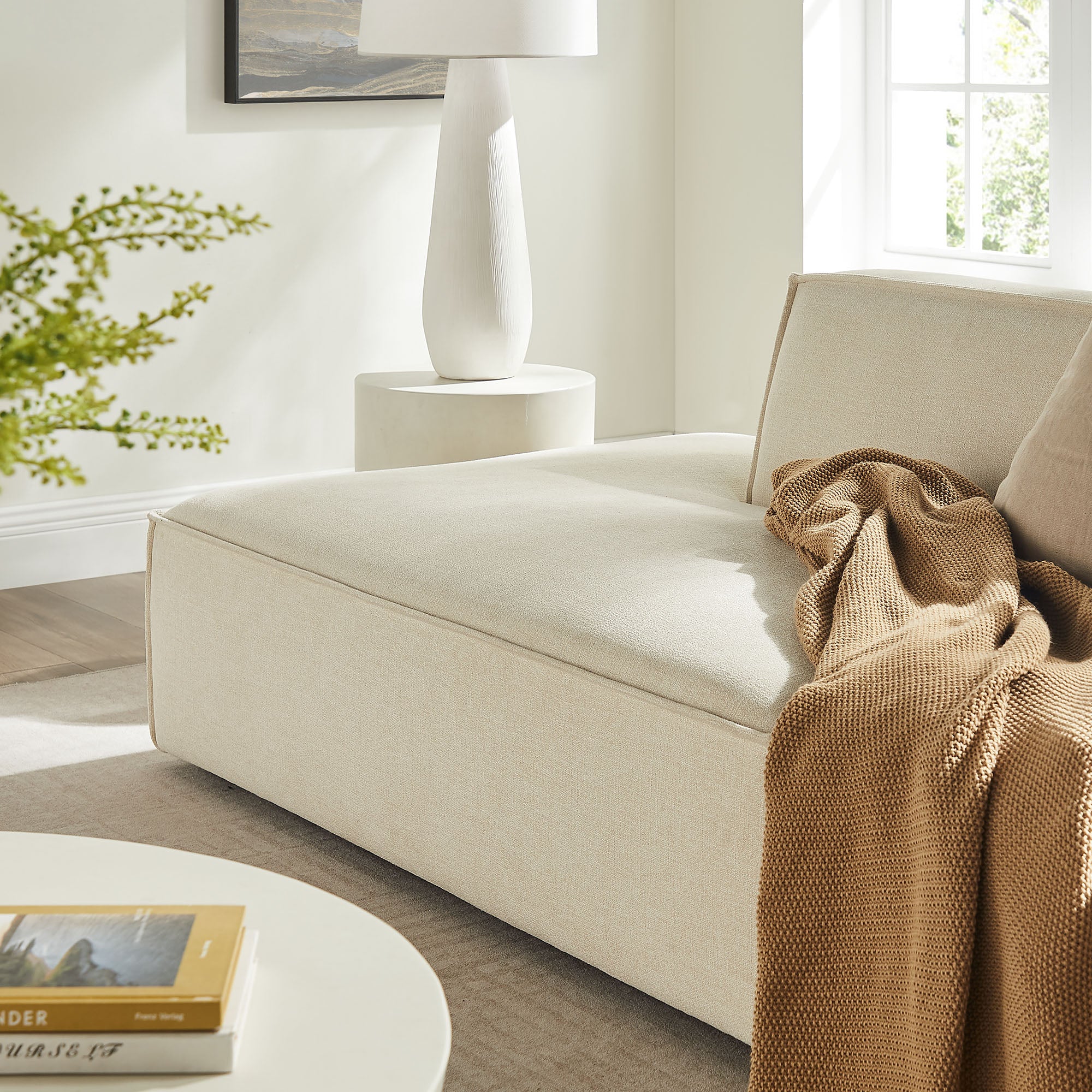 Restore 2-Piece Performance Fabric Upholstered Modular Loveseat by Modway - Image 5