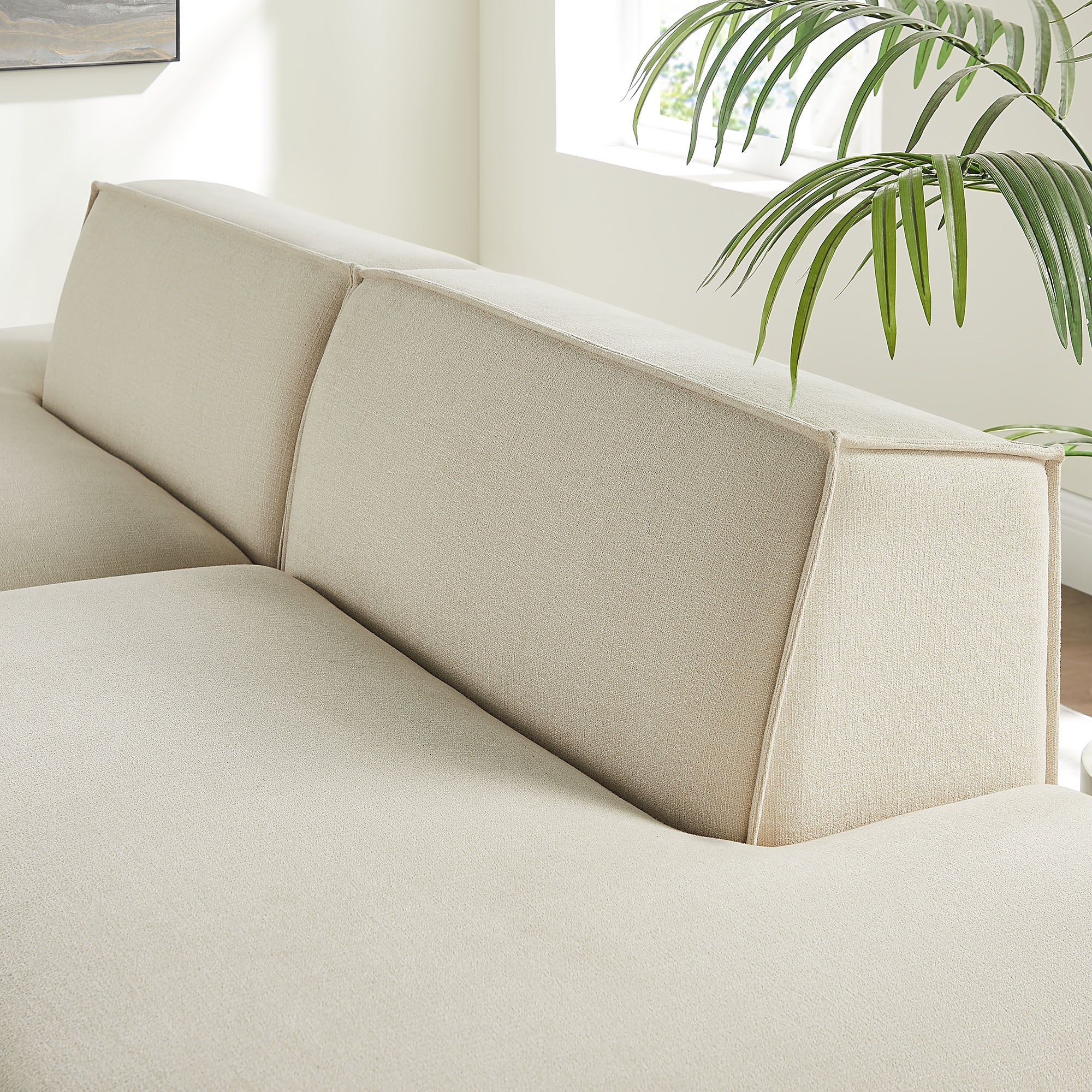 Restore 2-Piece Performance Fabric Upholstered Modular Loveseat by Modway - Image 6
