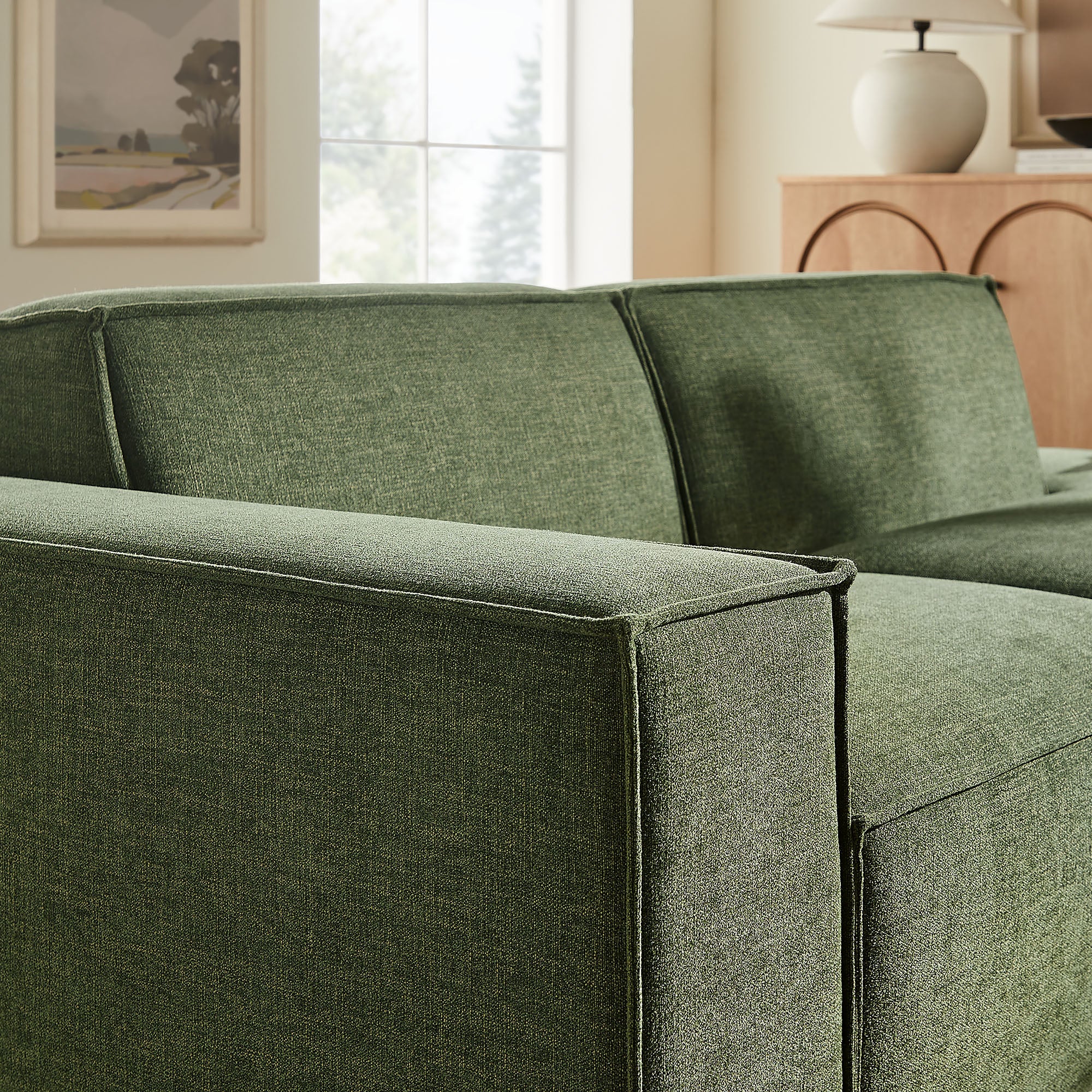 Restore 2-Piece Performance Fabric Upholstered Modular Loveseat by Modway - Image 14