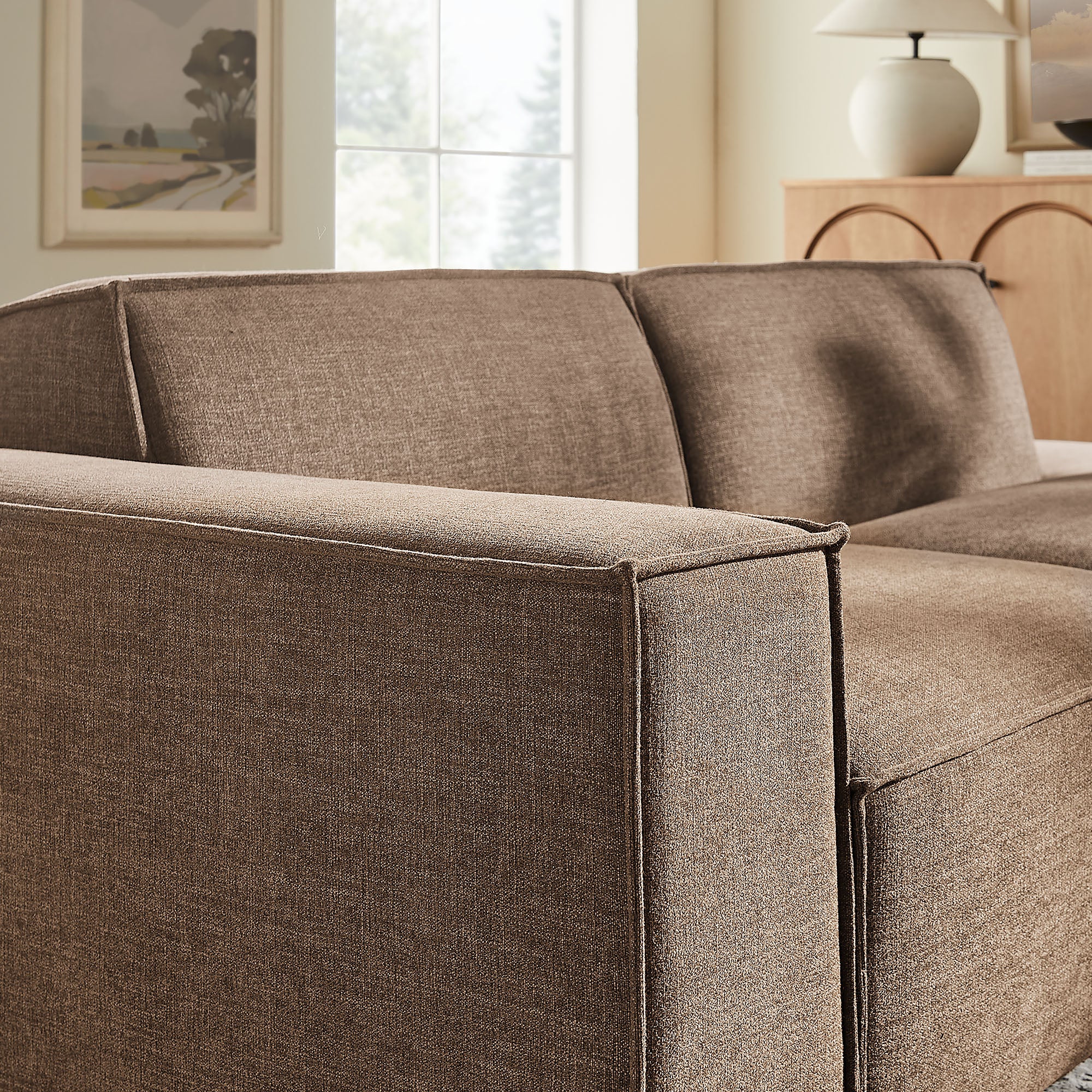 Restore 2-Piece Performance Fabric Upholstered Modular Loveseat by Modway - Image 24