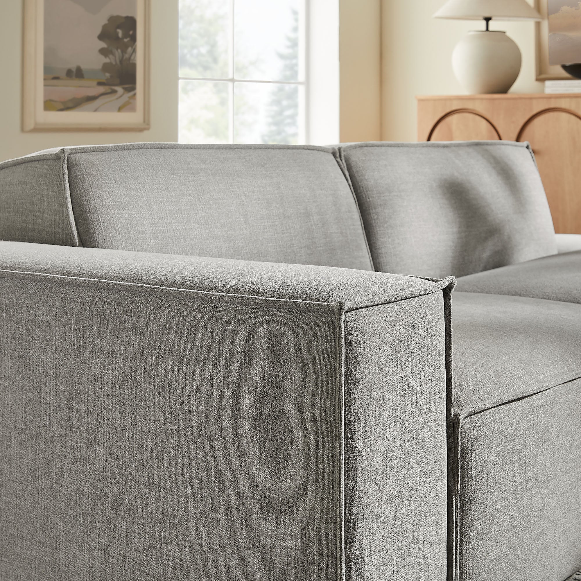 Restore 2-Piece Performance Fabric Upholstered Modular Loveseat by Modway - Image 34