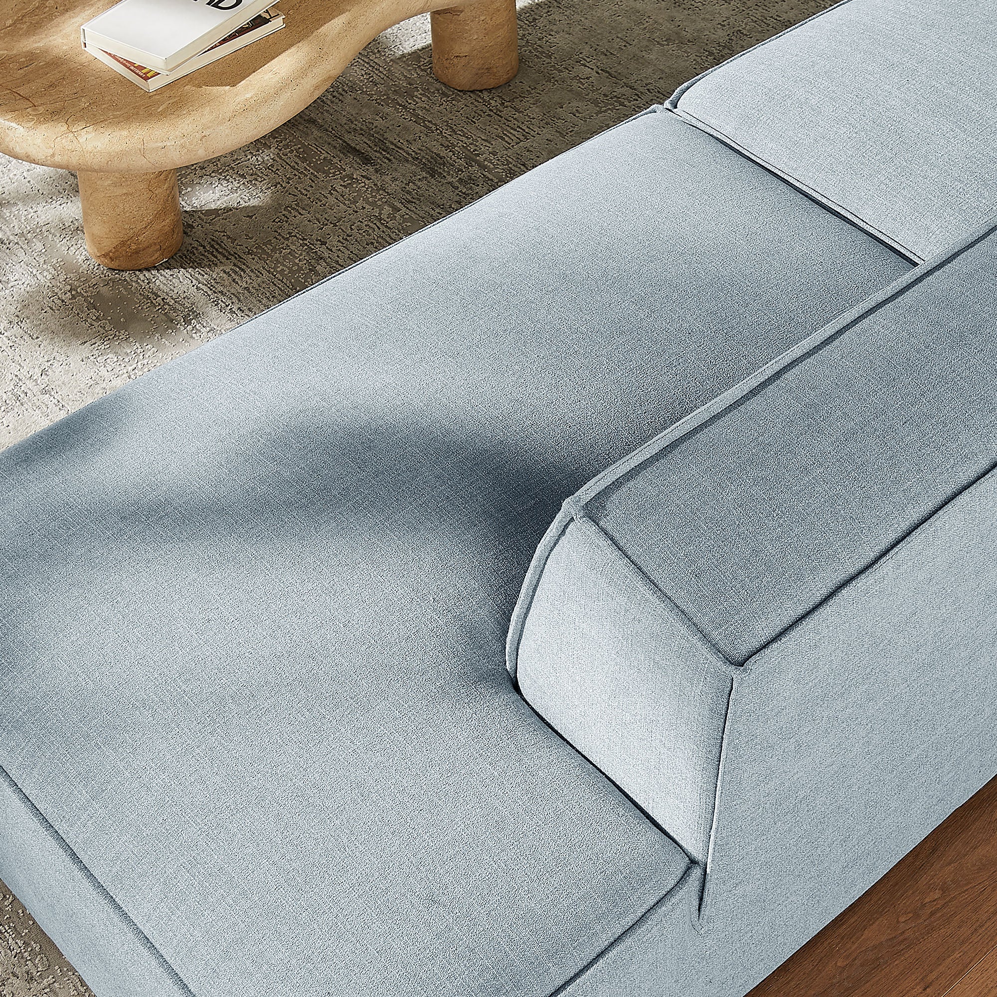 Restore 2-Piece Performance Fabric Upholstered Modular Loveseat by Modway - Image 45