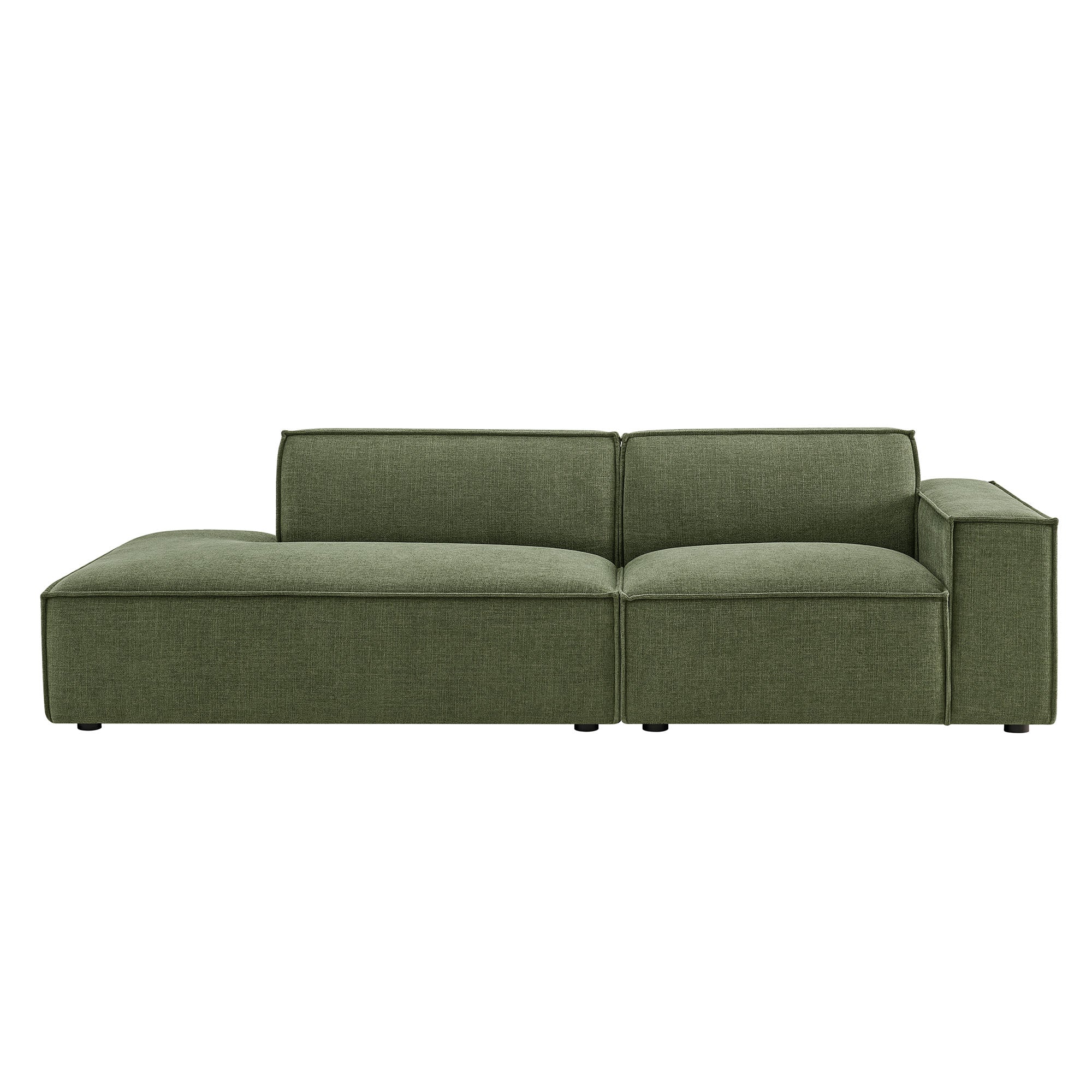 Restore 2-Piece Performance Fabric Upholstered Modular Loveseat by Modway - Image 12