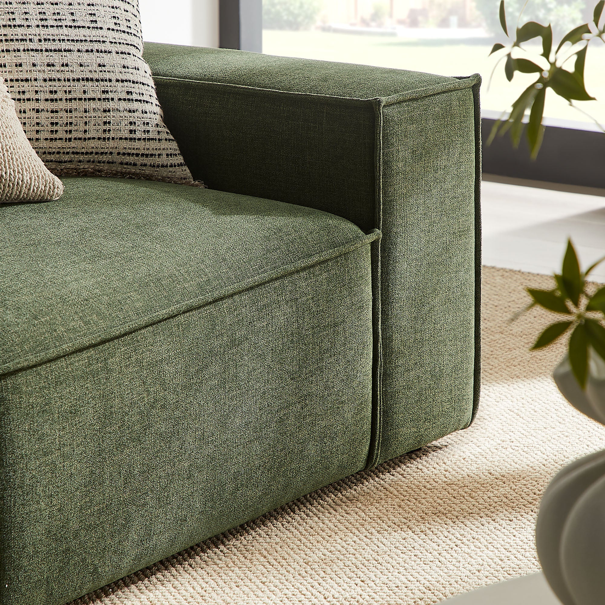 Restore 2-Piece Performance Fabric Upholstered Modular Loveseat by Modway - Image 15