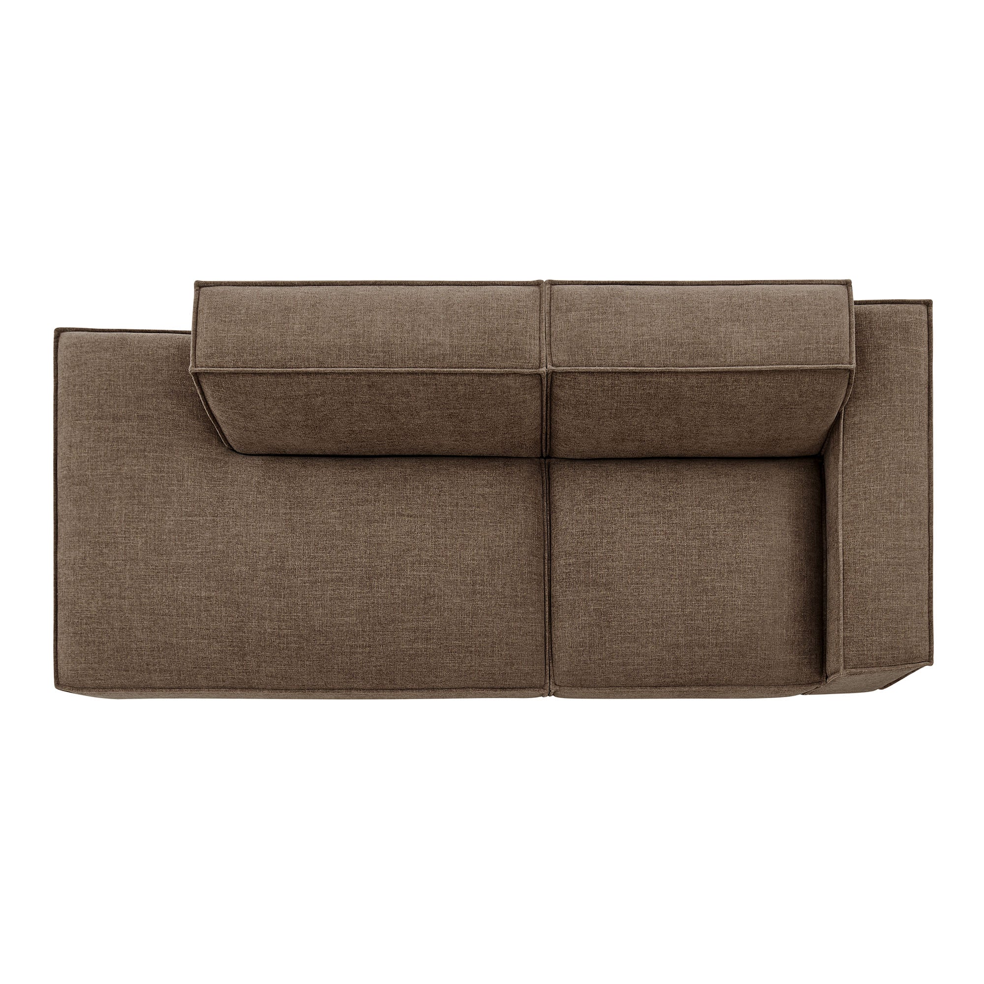 Restore 2-Piece Performance Fabric Upholstered Modular Loveseat by Modway - Image 23