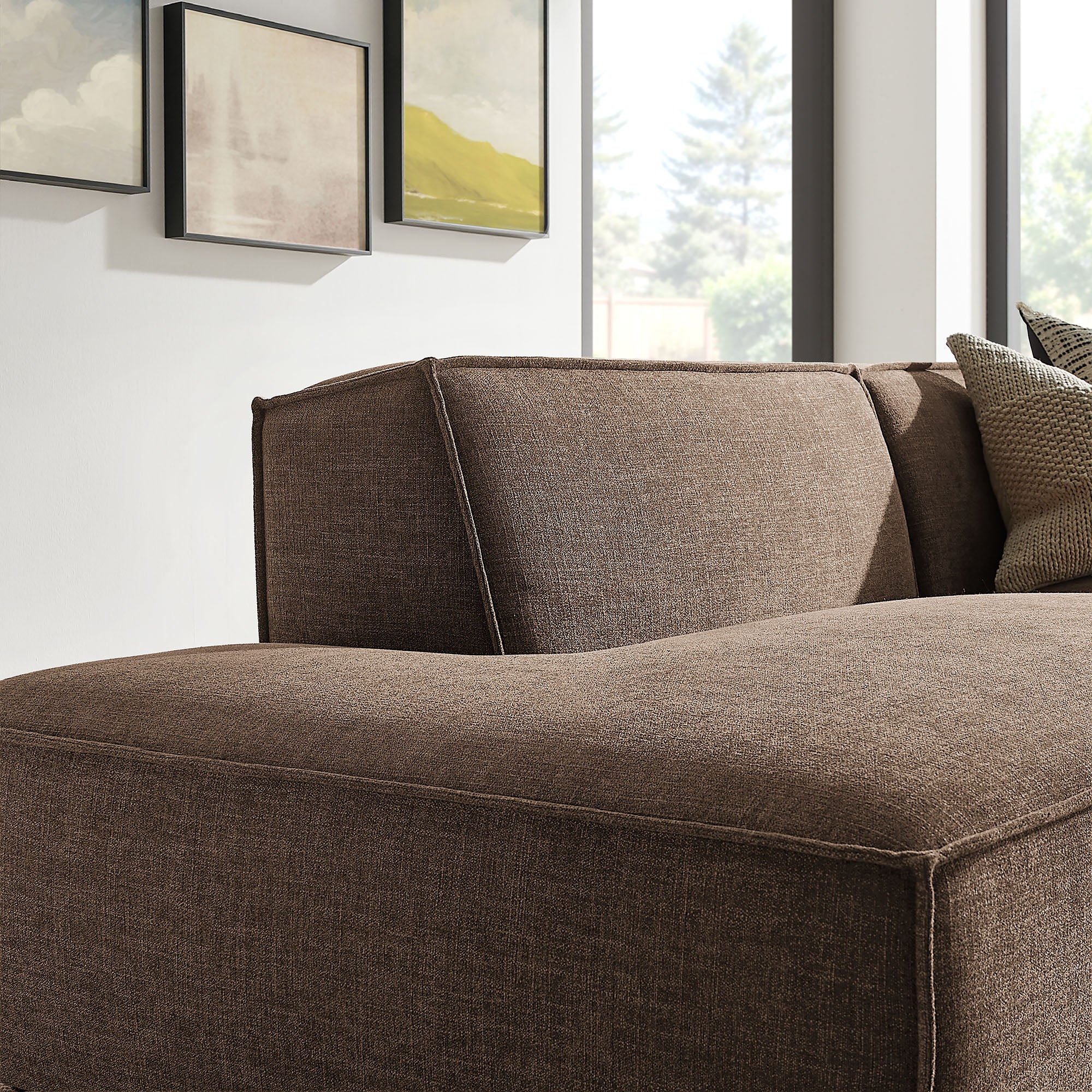 Restore 2-Piece Performance Fabric Upholstered Modular Loveseat by Modway - Image 24