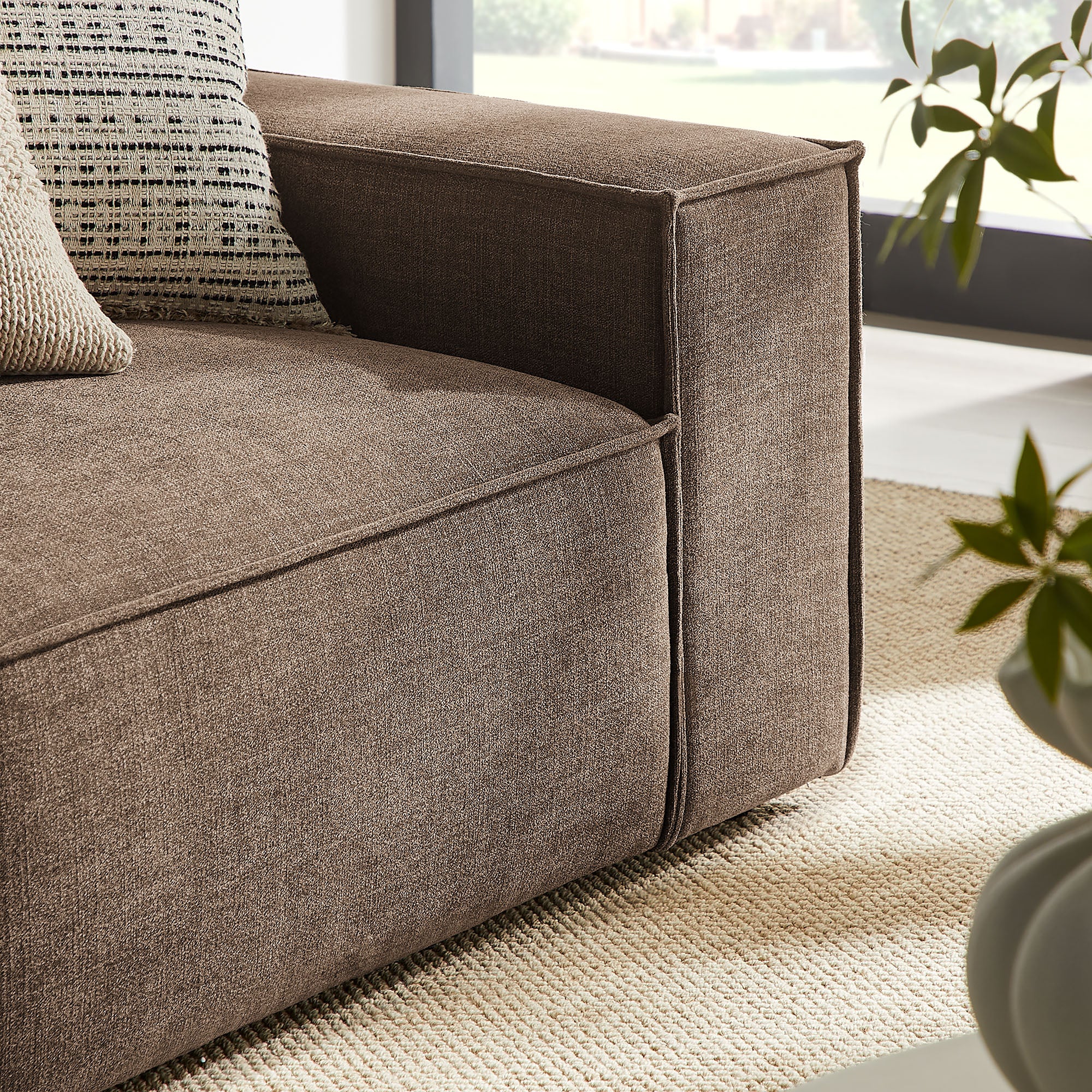 Restore 2-Piece Performance Fabric Upholstered Modular Loveseat by Modway - Image 25