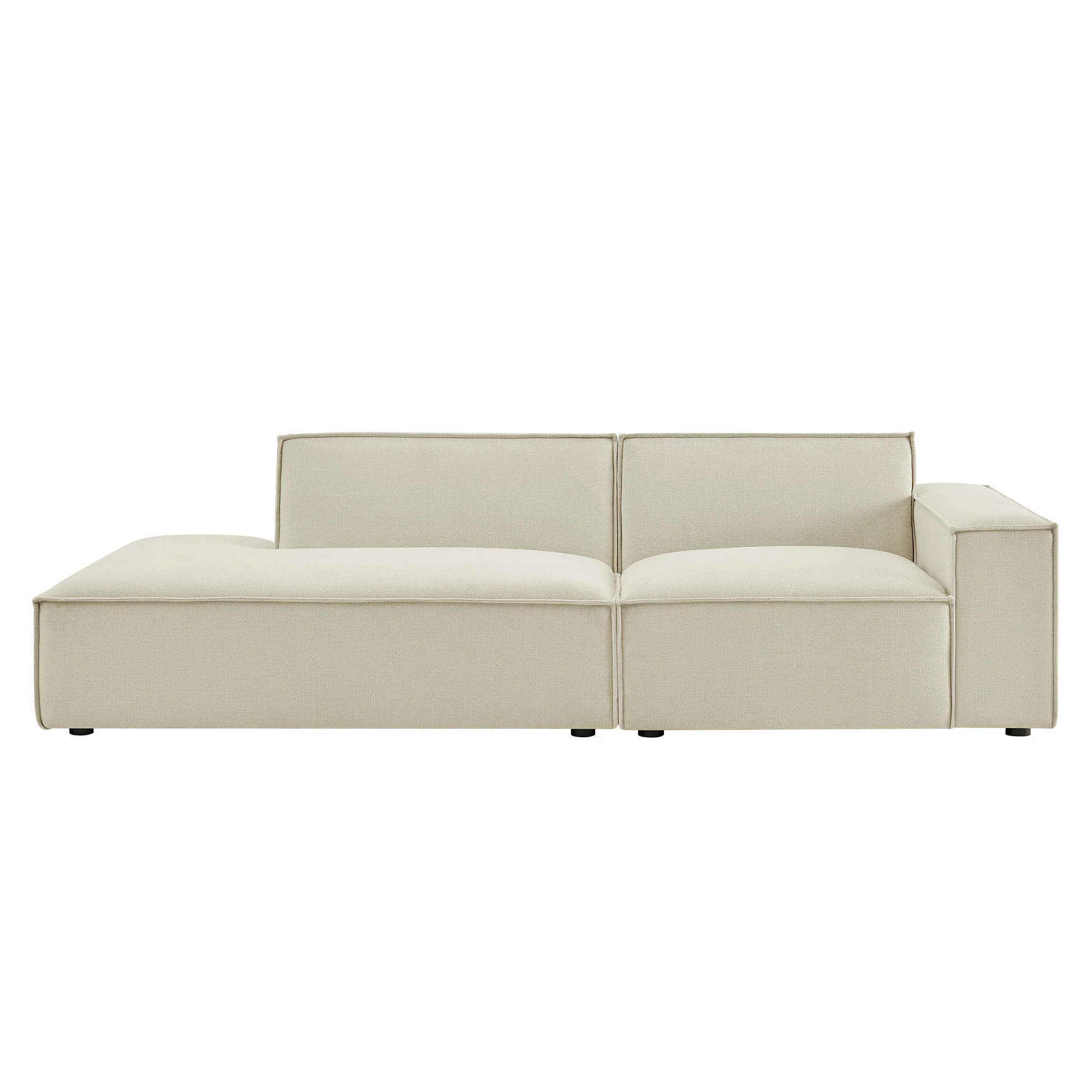 Restore 2-Piece Performance Fabric Upholstered Modular Loveseat by Modway - Image 3