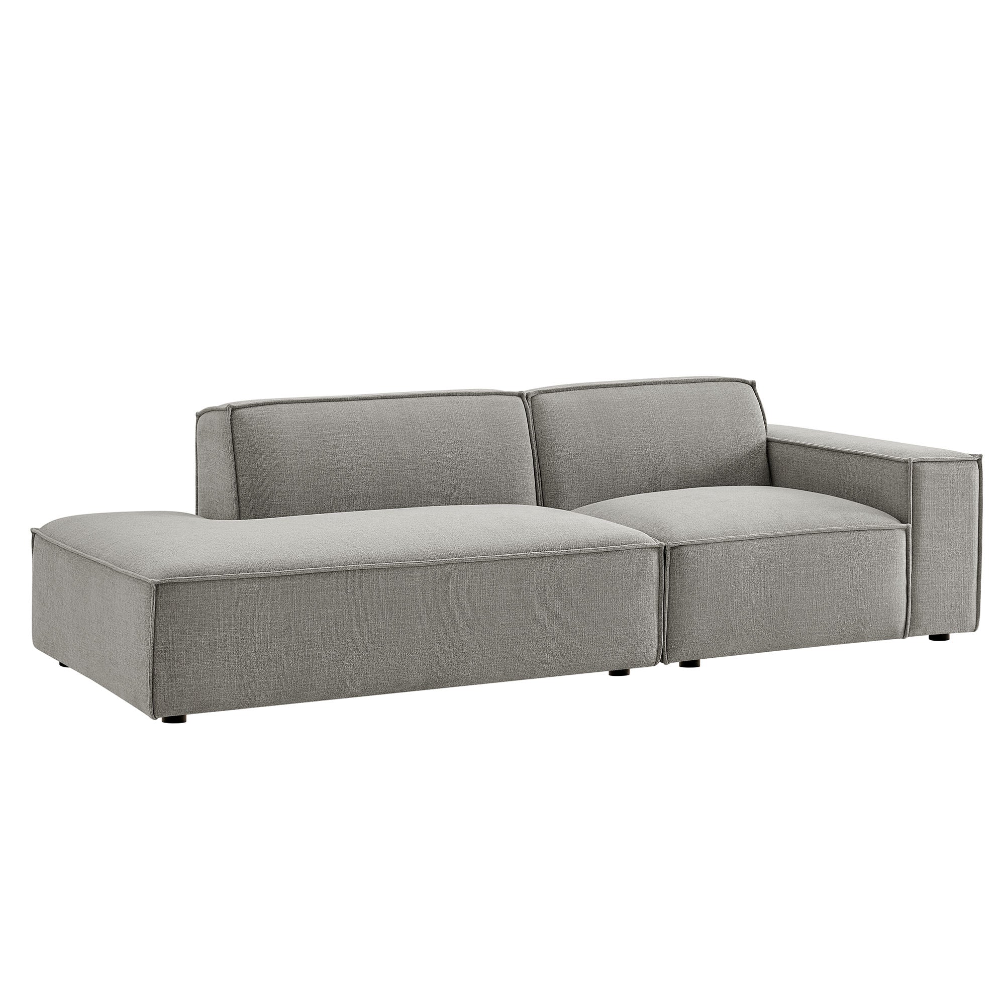 Restore 2-Piece Performance Fabric Upholstered Modular Loveseat by Modway - Image 31