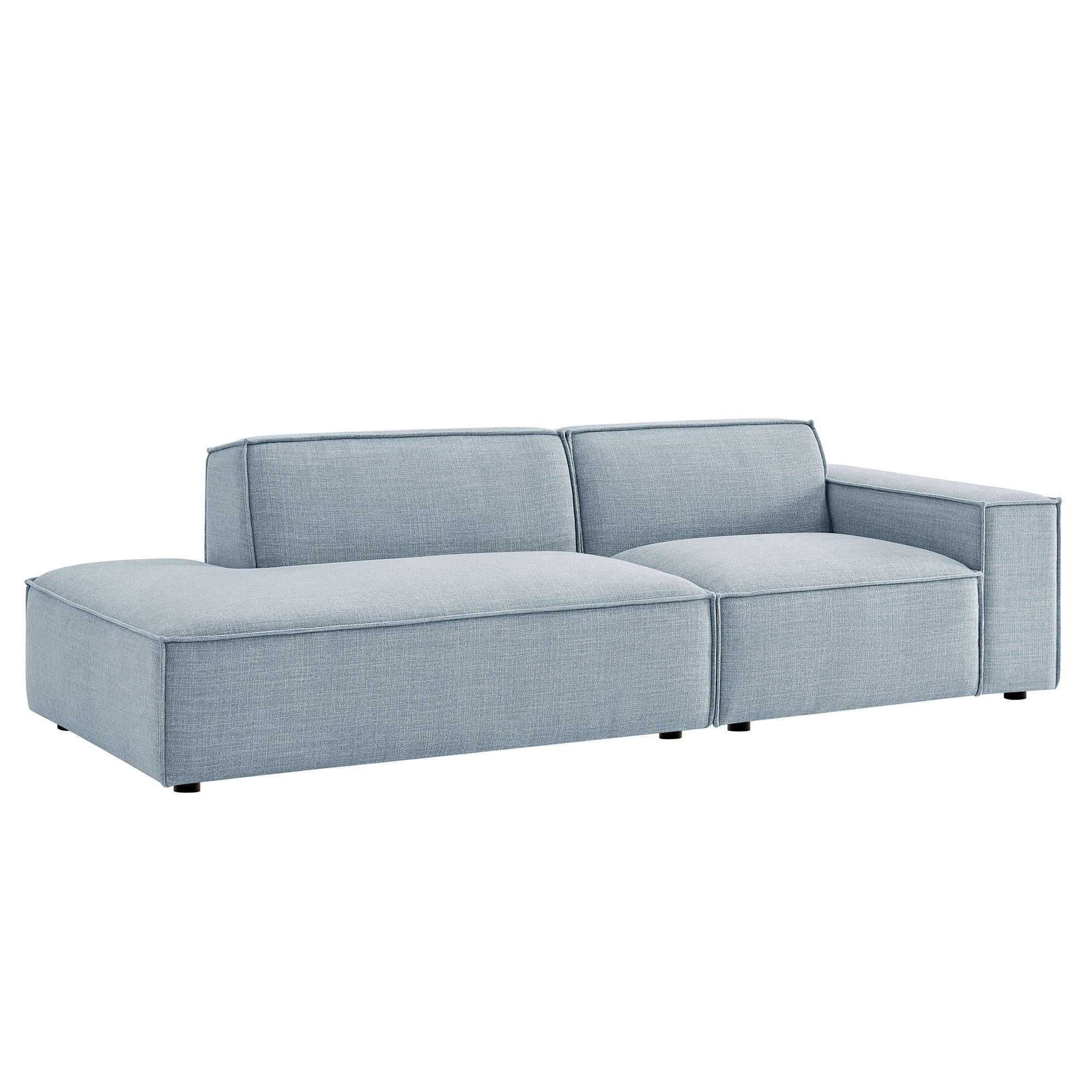 Restore 2-Piece Performance Fabric Upholstered Modular Loveseat by Modway - Image 41
