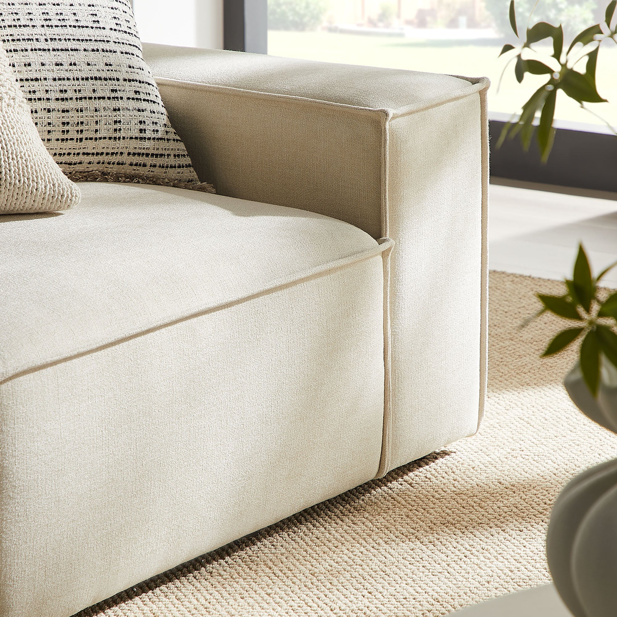 Restore 2-Piece Performance Fabric Upholstered Modular Loveseat by Modway - Image 6
