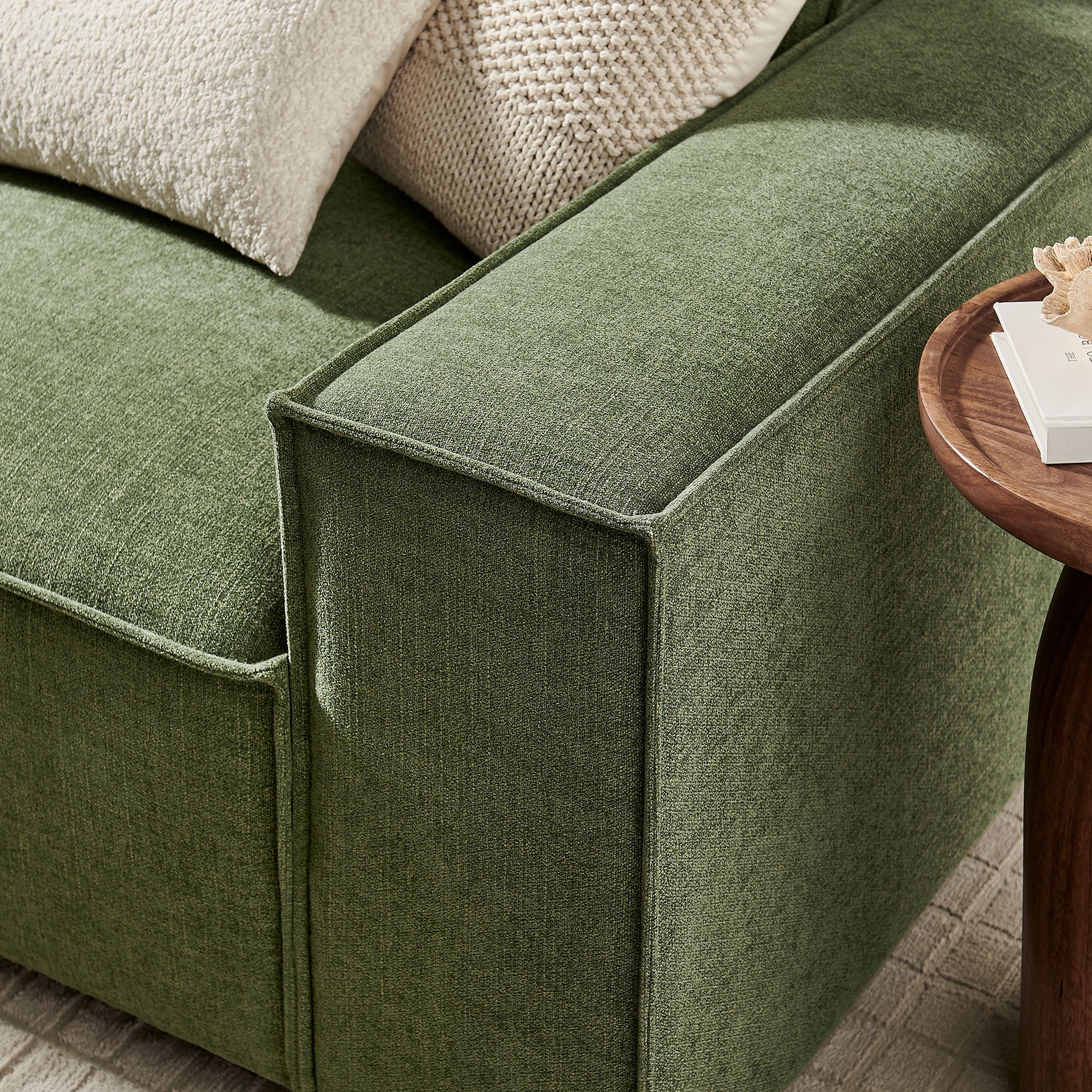 Restore 3-Piece Performance Fabric Upholstered Modular Sofa Set by Modway - Image 16