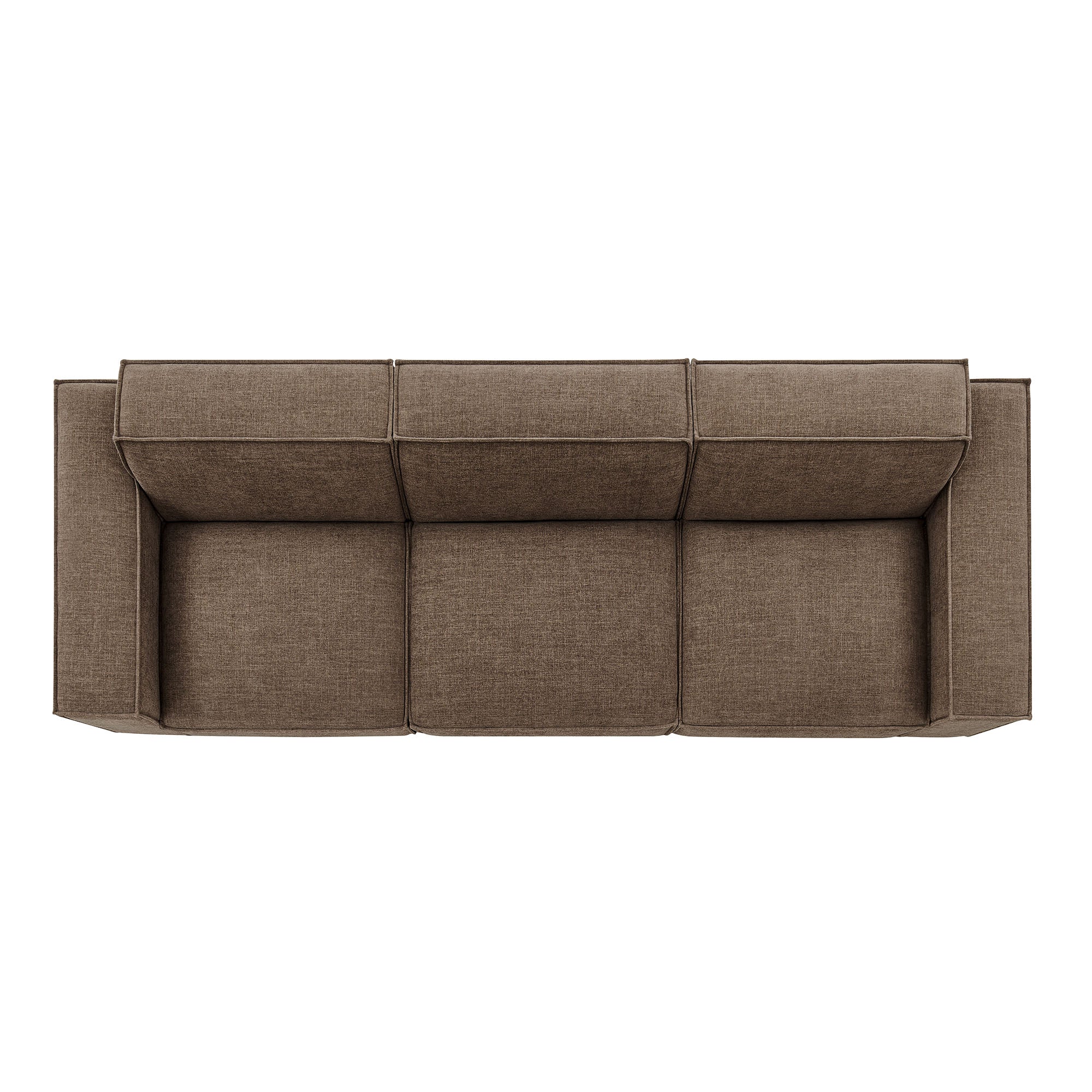 Restore 3-Piece Performance Fabric Upholstered Modular Sofa Set by Modway - Image 25