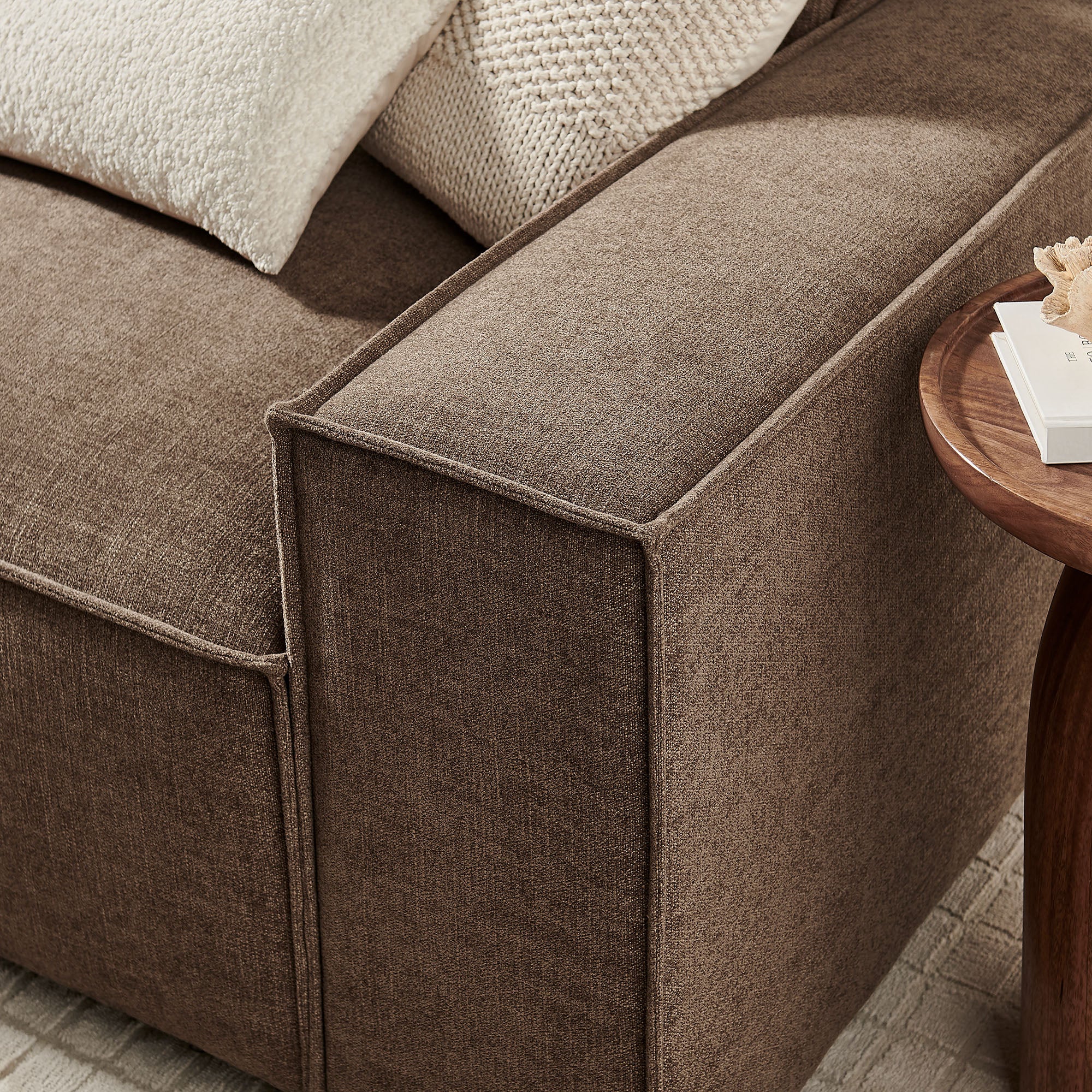 Restore 3-Piece Performance Fabric Upholstered Modular Sofa Set by Modway - Image 27