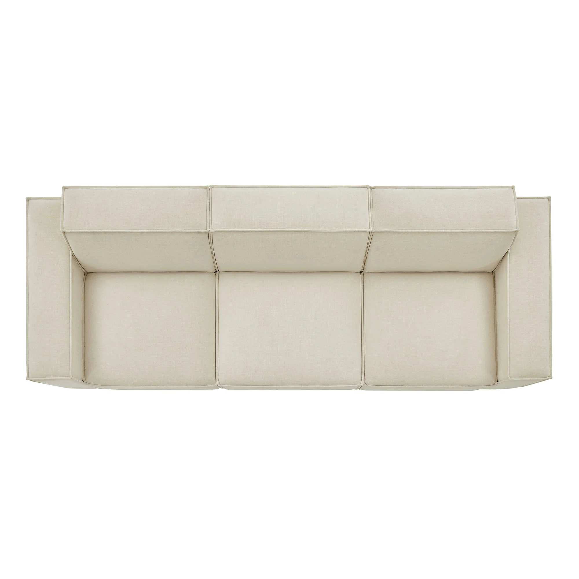 Restore 3-Piece Performance Fabric Upholstered Modular Sofa Set by Modway - Image 4