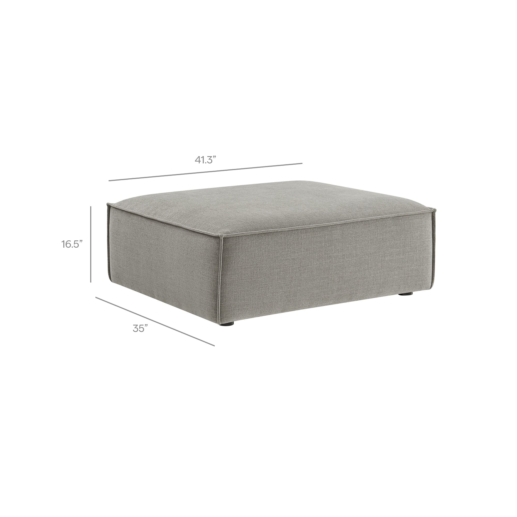 Restore 6-Piece Performance Fabric Upholstered Modular Sectional Sofa by Modway - Image 48