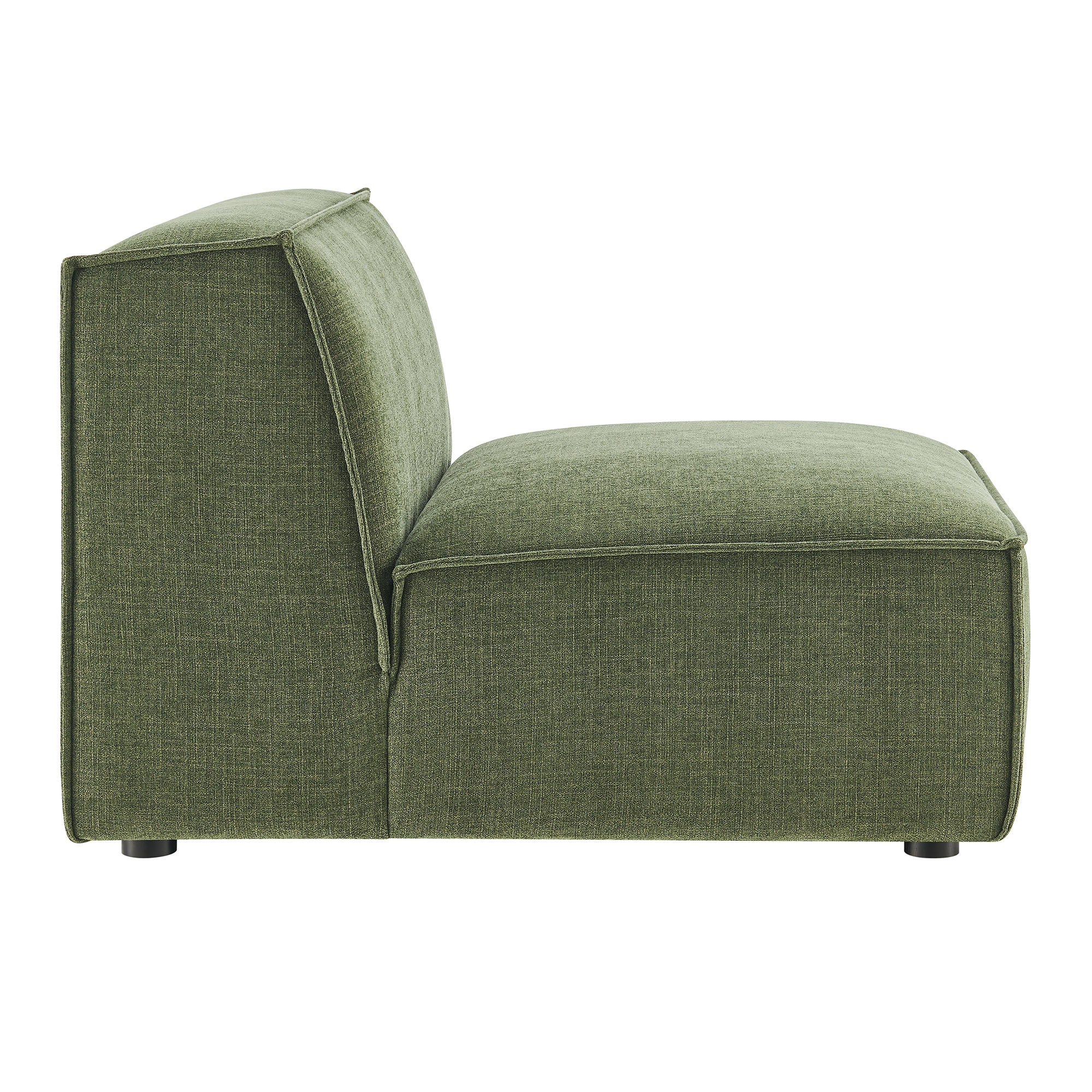 Restore Performance Fabric Upholstered Armless Modular Chair by Modway - Image 12