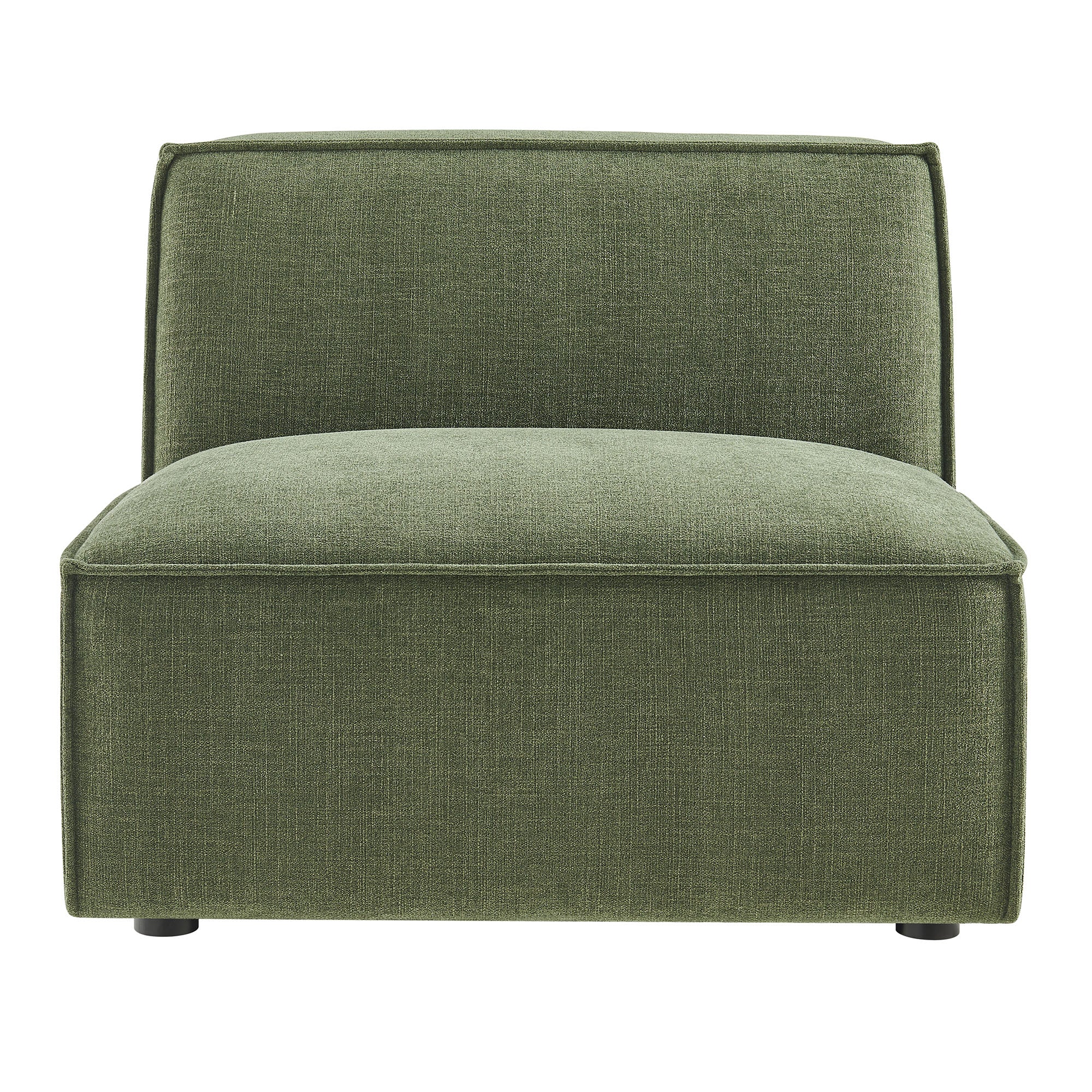 Restore Performance Fabric Upholstered Armless Modular Chair by Modway - Image 14