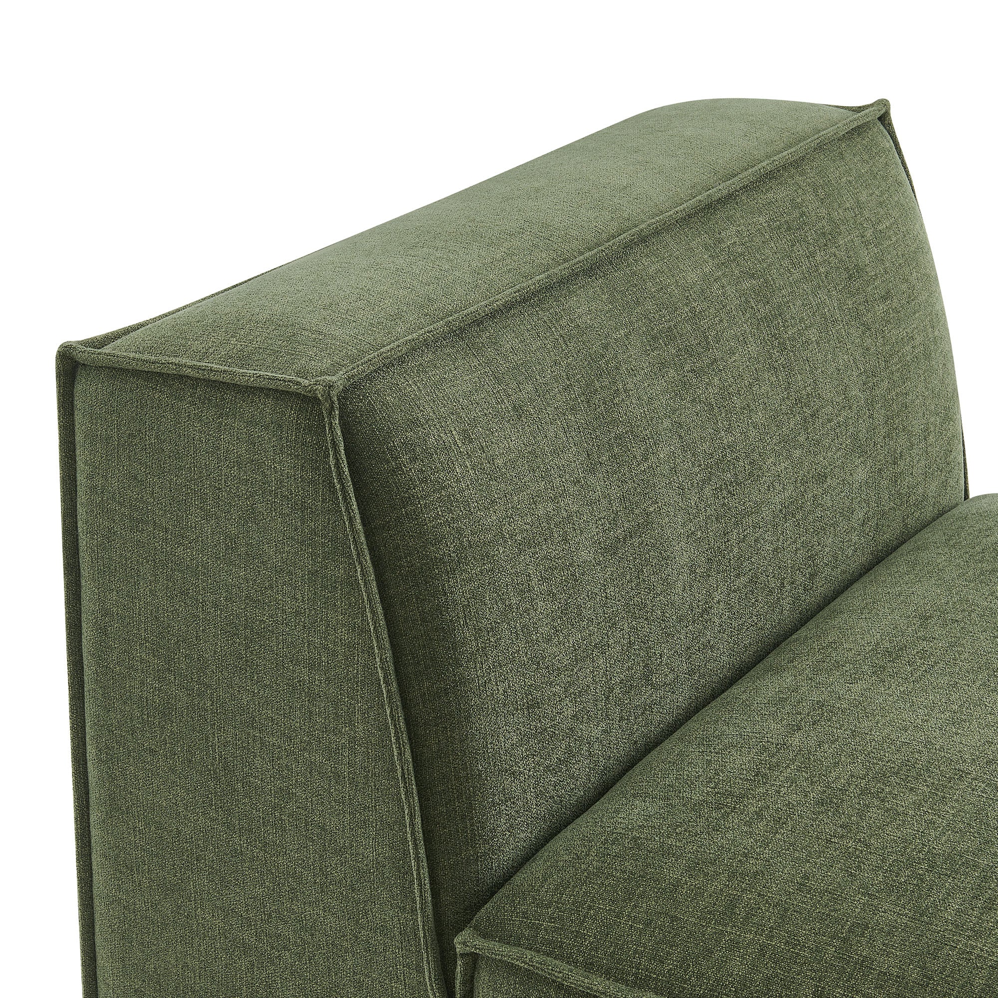 Restore Performance Fabric Upholstered Armless Modular Chair by Modway - Image 15