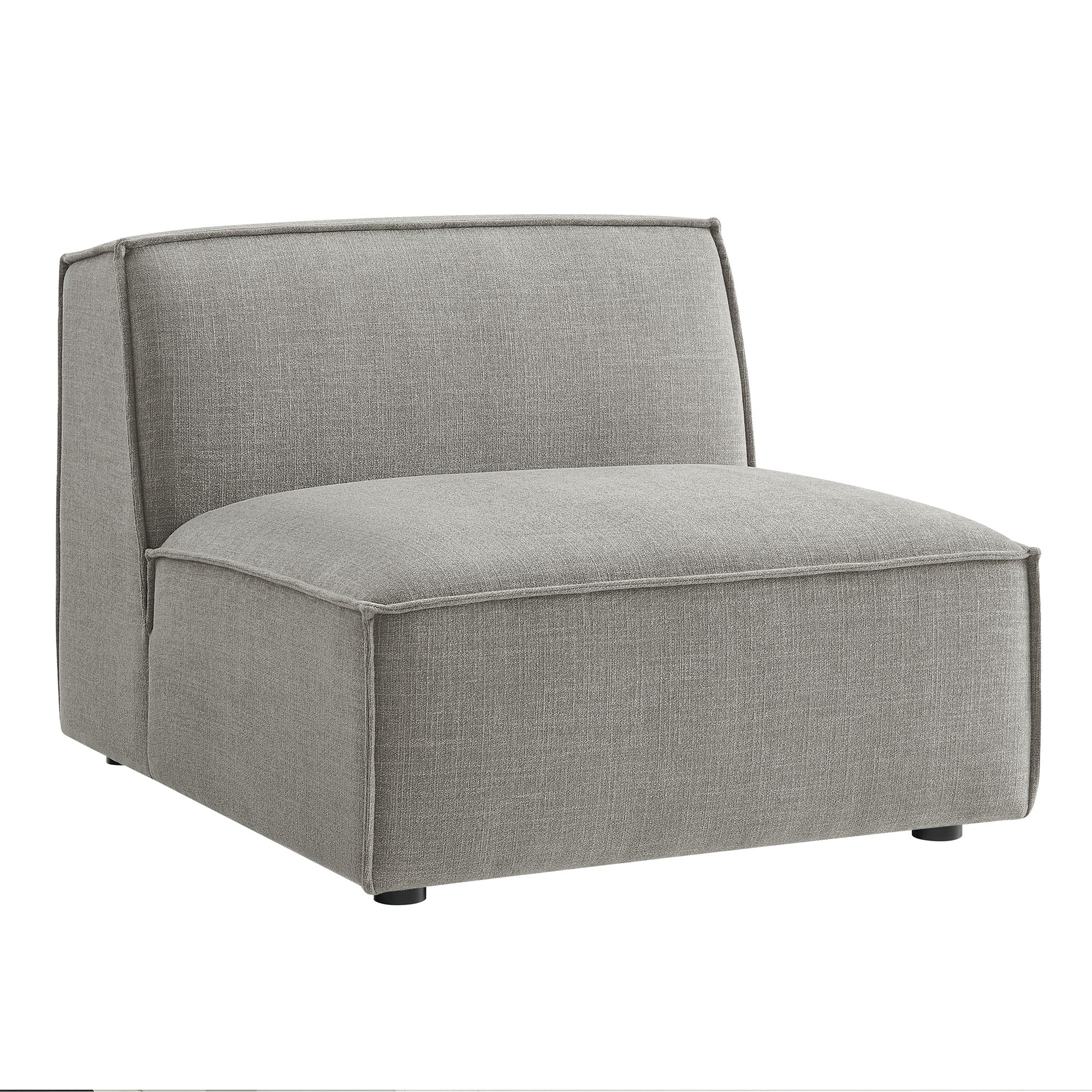 Restore Performance Fabric Upholstered Armless Modular Chair by Modway - Image 31