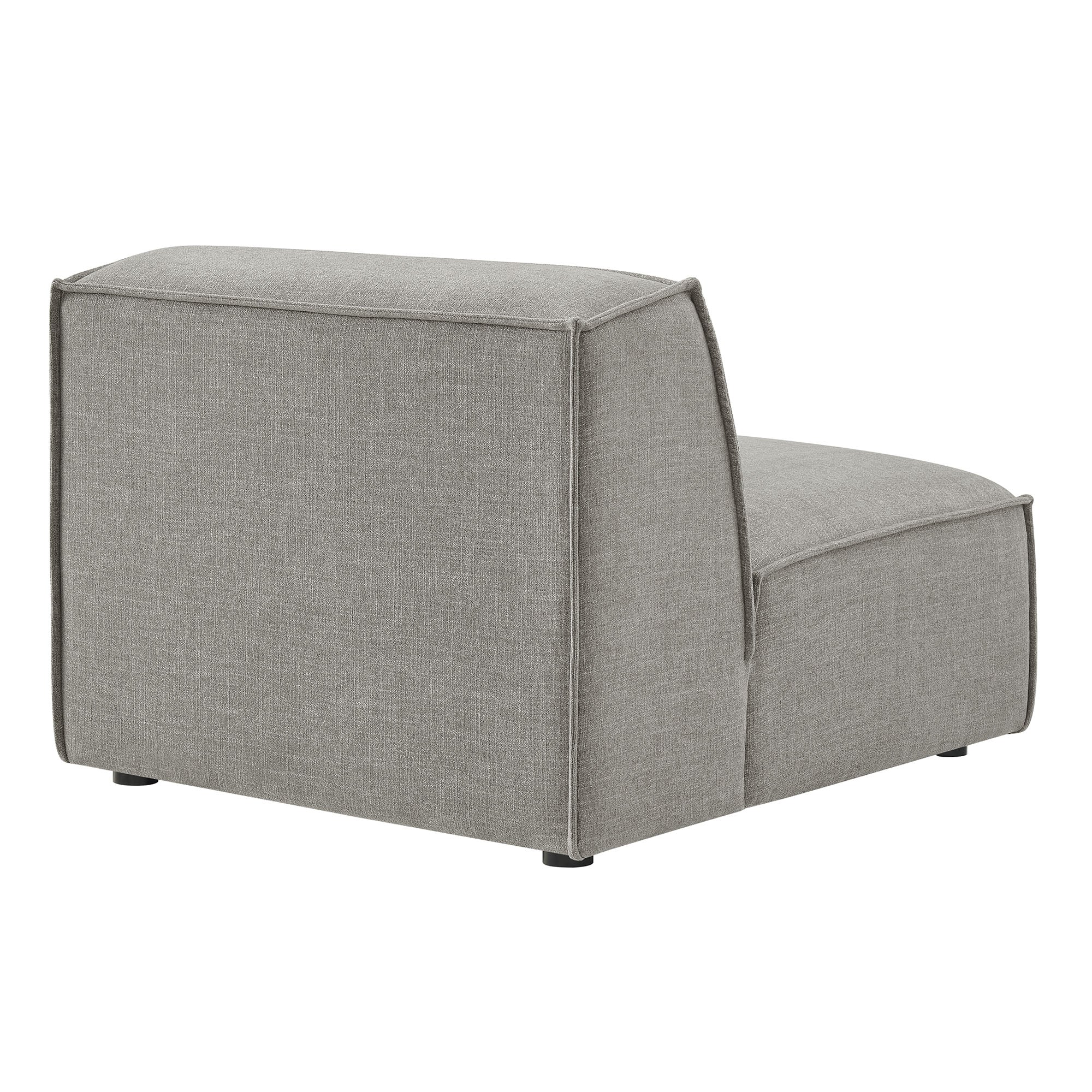 Restore Performance Fabric Upholstered Armless Modular Chair by Modway - Image 33