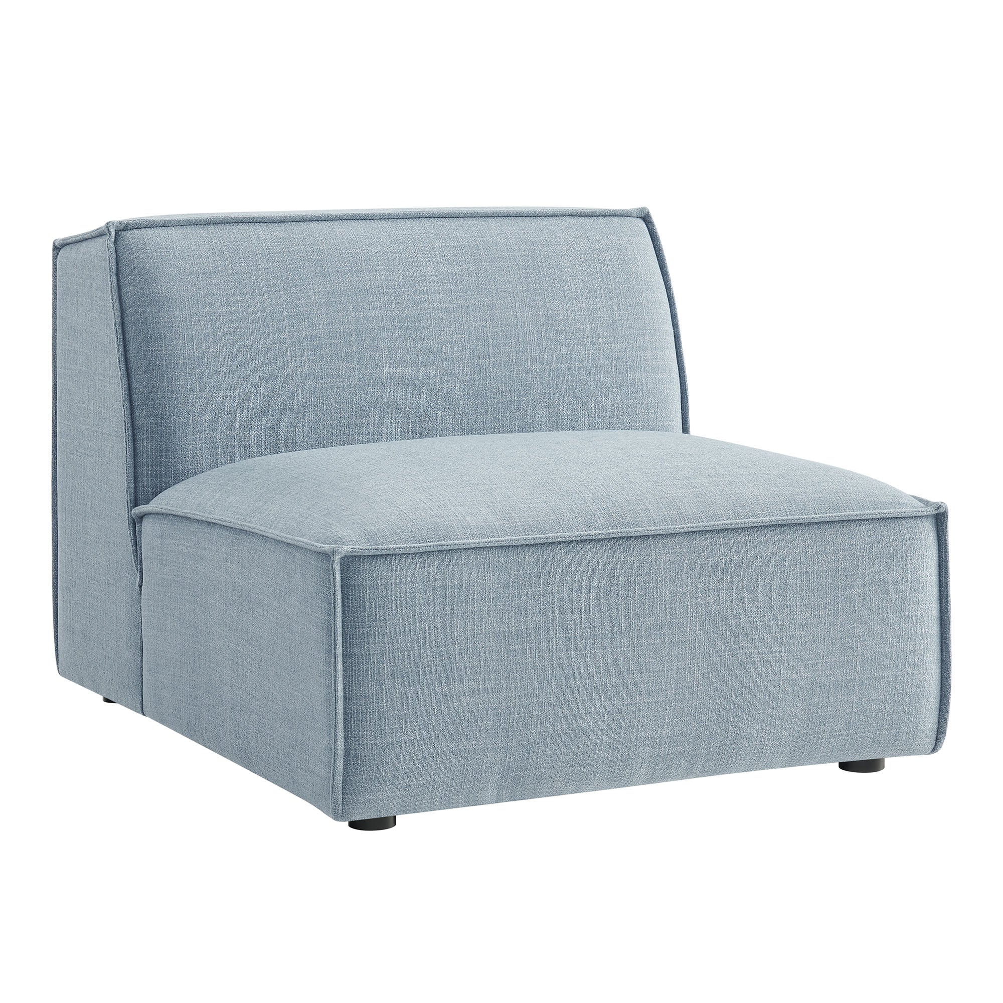Restore Performance Fabric Upholstered Armless Modular Chair by Modway - Image 41